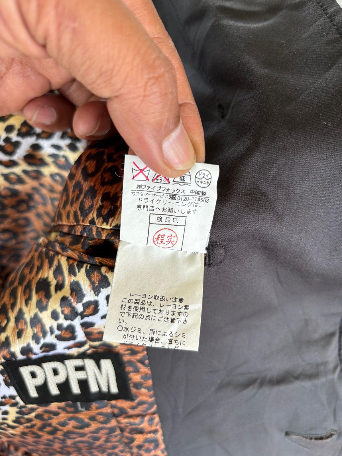 PPFM PPFM Coat Blazer Jacket Leopard Inner Inside Design Size US L / EU 52-54 / 3 - 14 Thumbnail