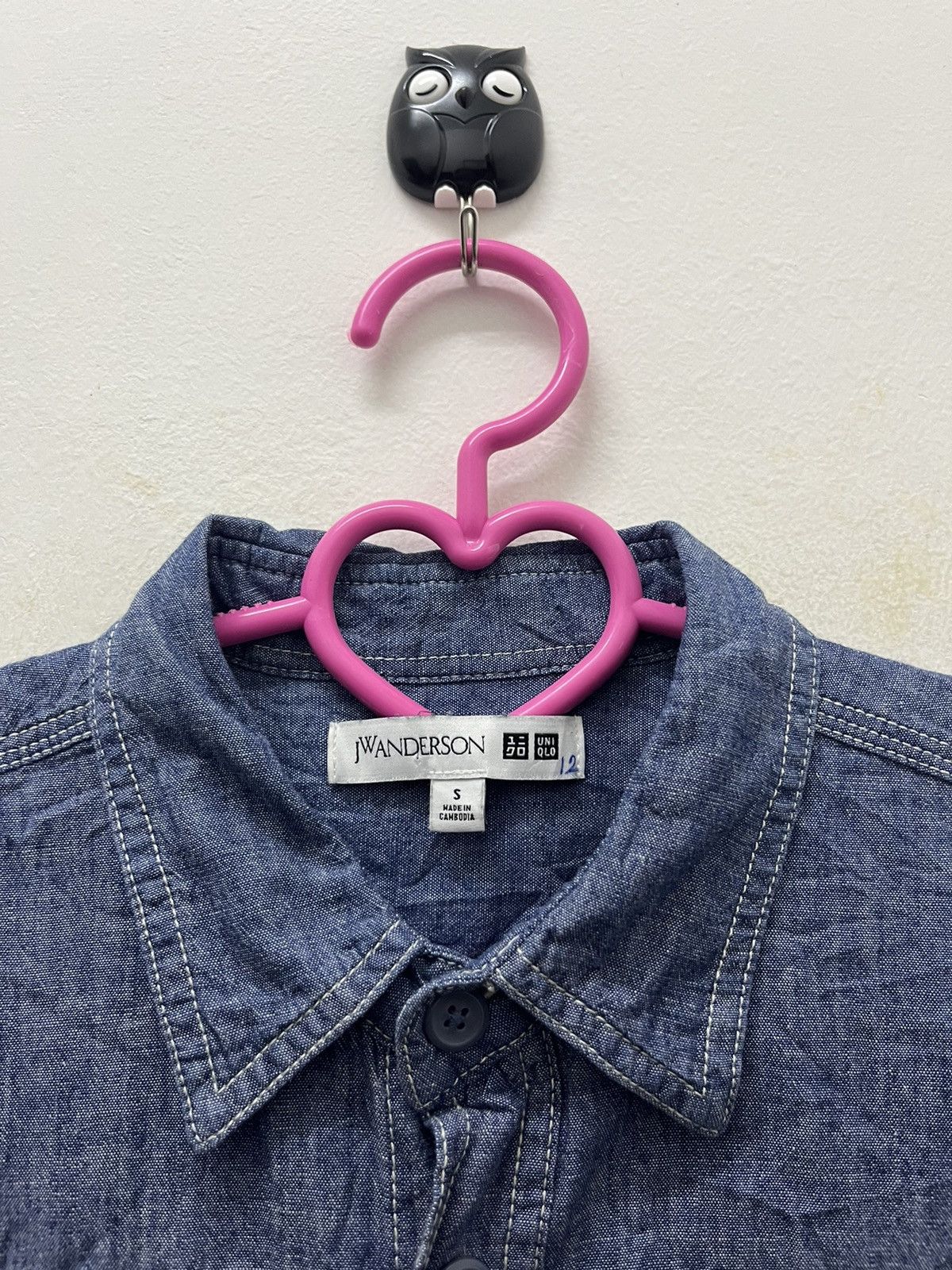 JW Anderson × Uniqlo Rare UNIQLO X JW ANDERSON Double Pockets Button Up Denim Size US S / EU 44-46 / 1 - 4 Thumbnail