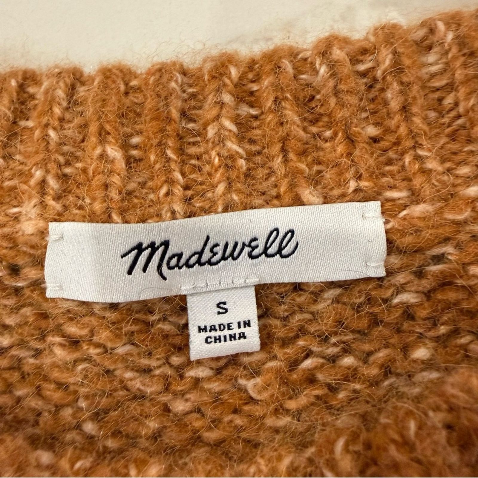 Madewell Madewell Striped AlpacaBlend Tunic Knit Sweater Womens Small Size S / US 4 / IT 40 - 5 Thumbnail