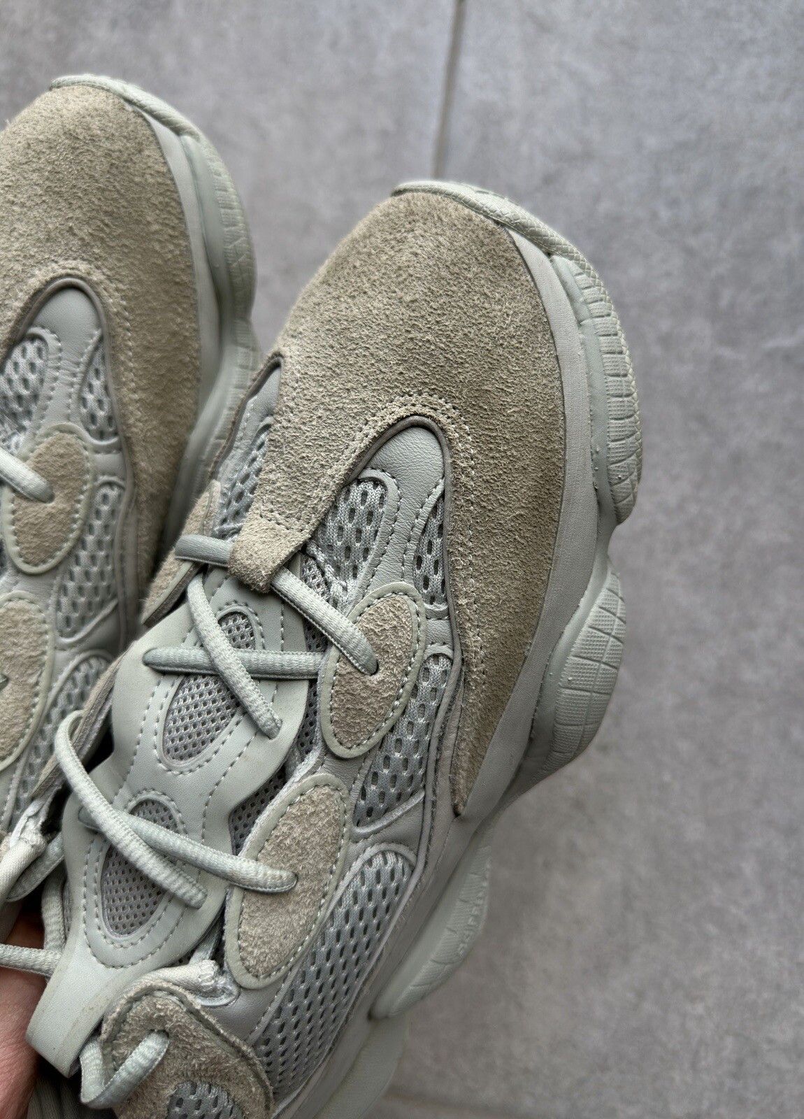 Adidas Adidas Yeezy 500 Low Kanye West EE7287 Salt US-9 Size US 9 / EU 42 - 6 Thumbnail