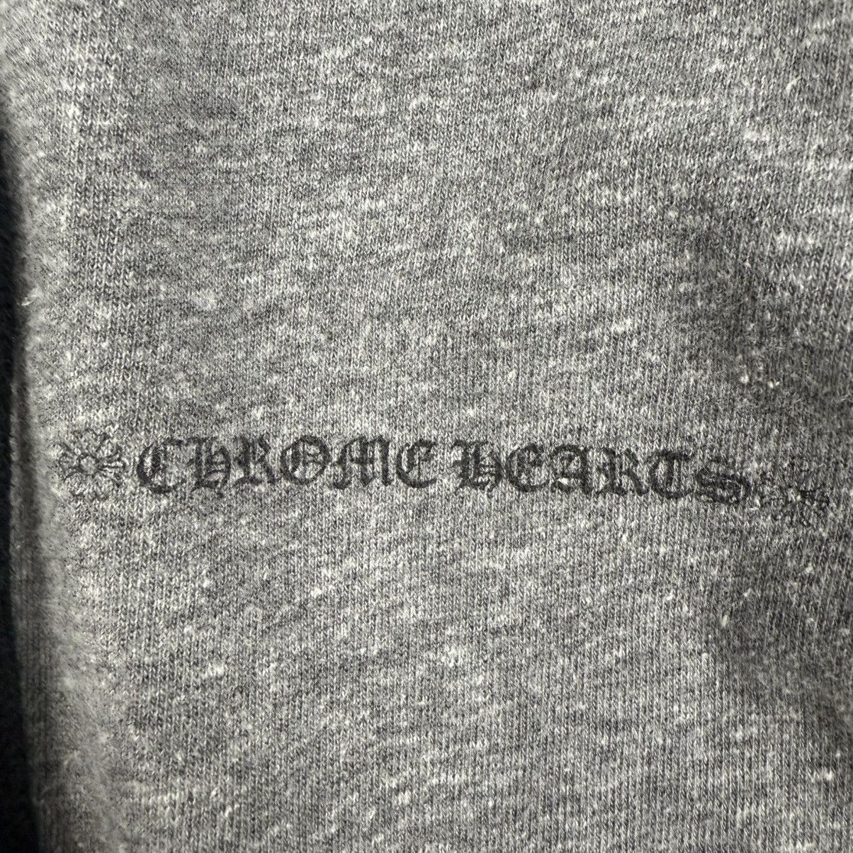 Chrome Hearts Chrome Hearts T-Bar F*** You Zip-Up Hoodie Heather Grey Size US L / EU 52-54 / 3 - 4 Thumbnail