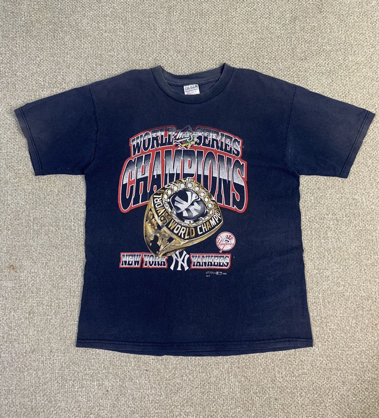 Vintage World Series Champions New York Yankees 90s T shirt