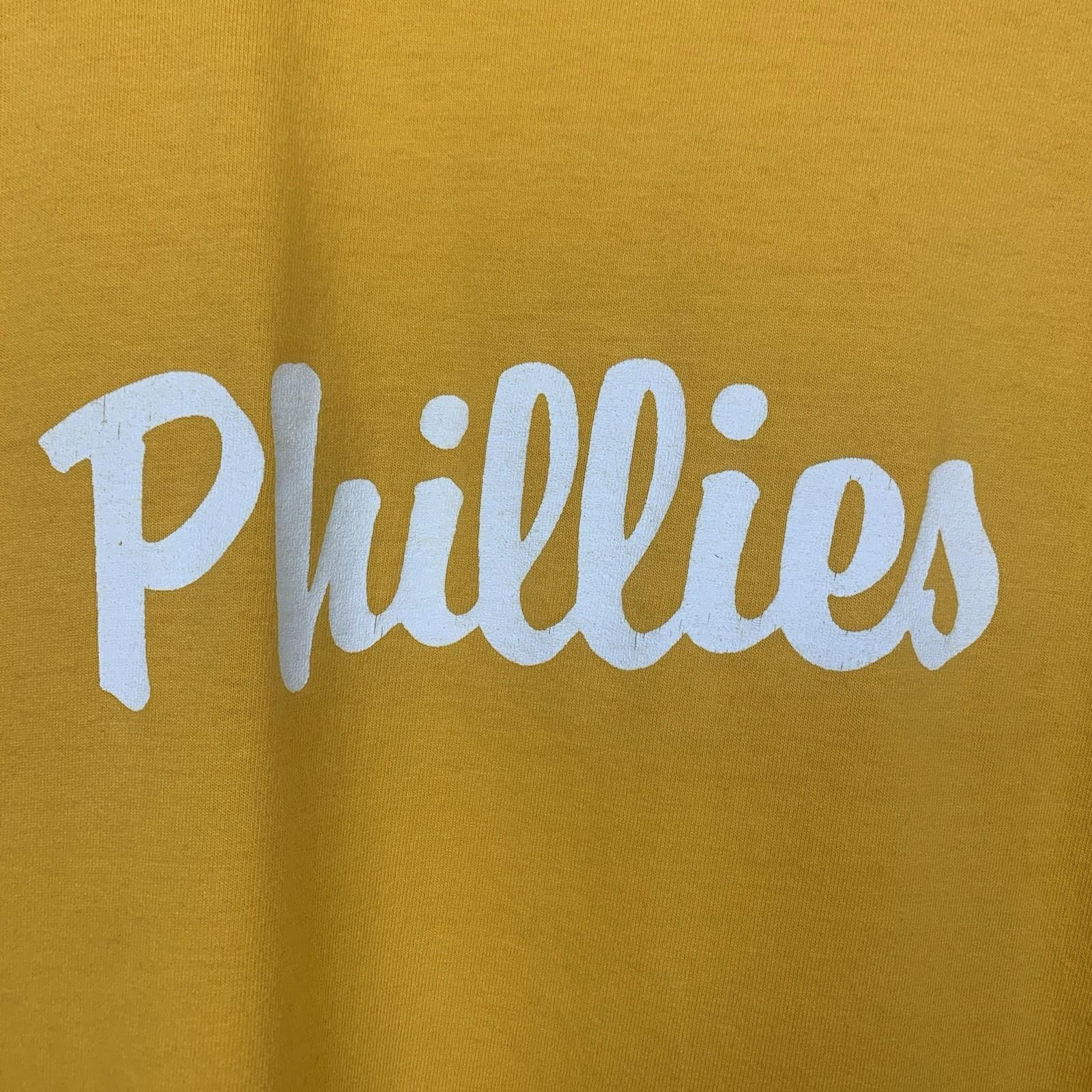 Russell Athletic Vintage 90s Philadelphia Phillies MLB Baseball T Shirt XL Size US XL / EU 56 / 4 - 2 Thumbnail