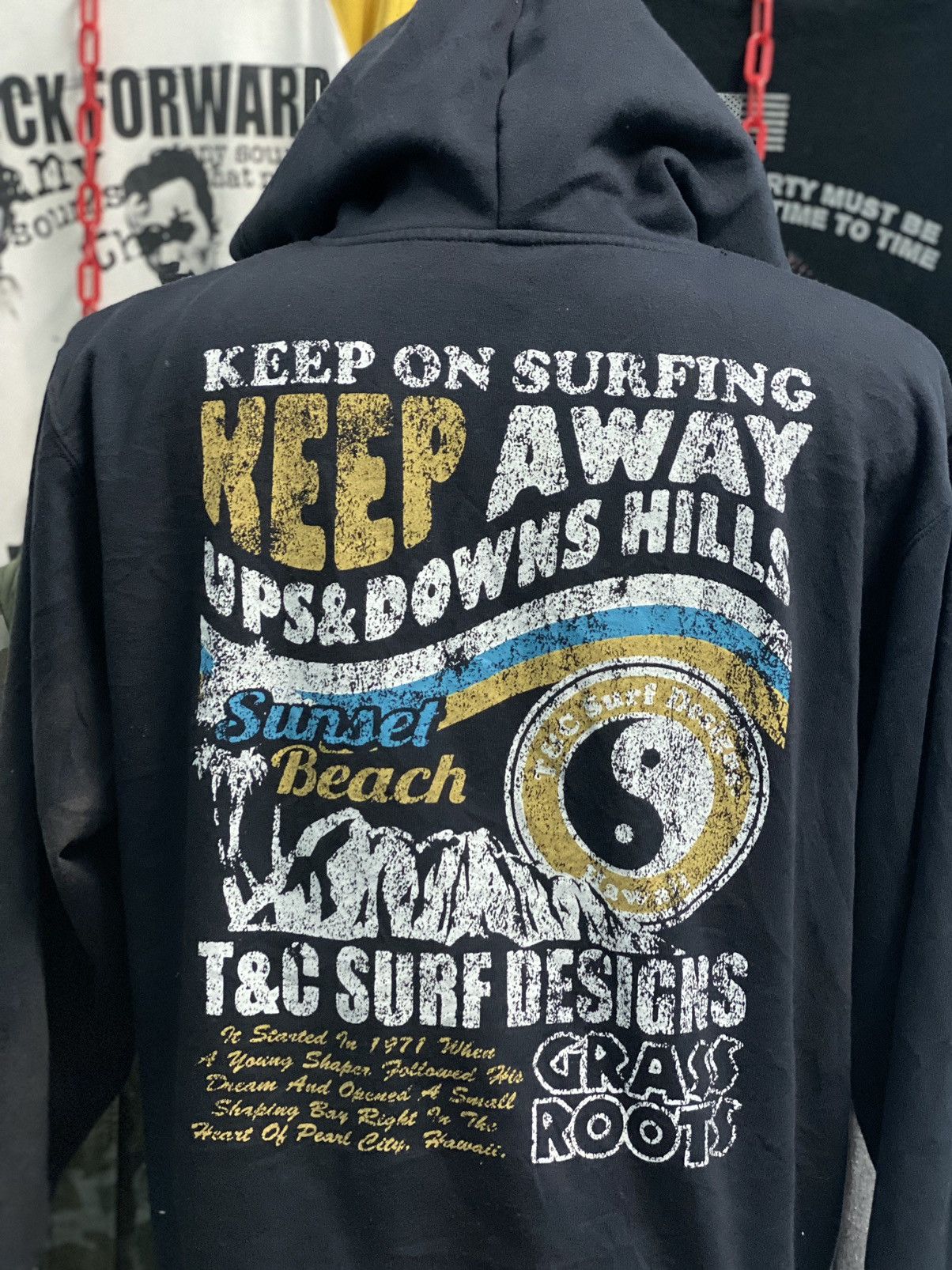 Ron Jon Surf Shop Vintage tnc surf hoodies zipper 🚀 Size US L / EU 52-54 / 3 - 1 Thumbnail