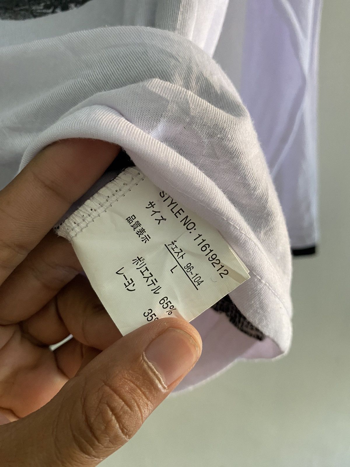 If Six Was Nine × Japanese Brand × Le Grande Bleu (L.G.B.) Japanese berningsho lgb poem double layers tshirt Size US L / EU 52-54 / 3 - 7 Thumbnail