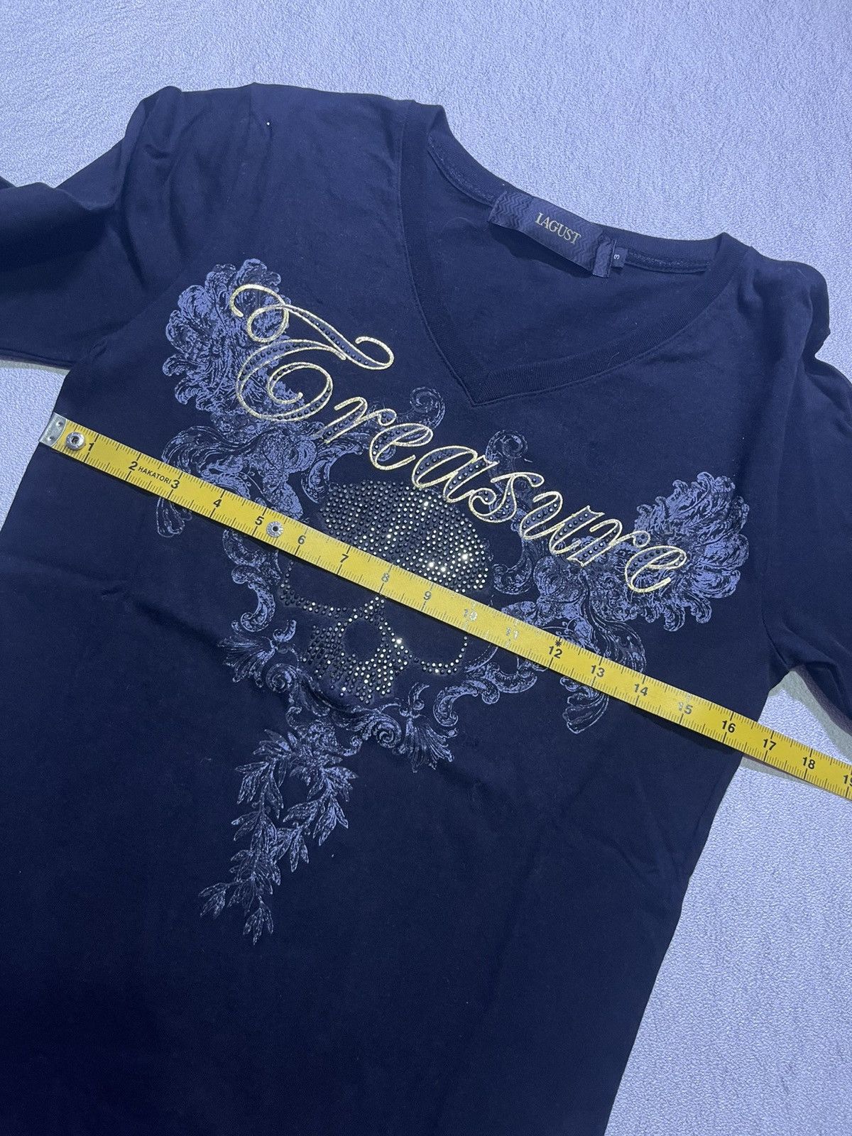 Japanese Brand Y2K LAGUST long sleeve tshirt Size US M / EU 48-50 / 2 - 10 Thumbnail