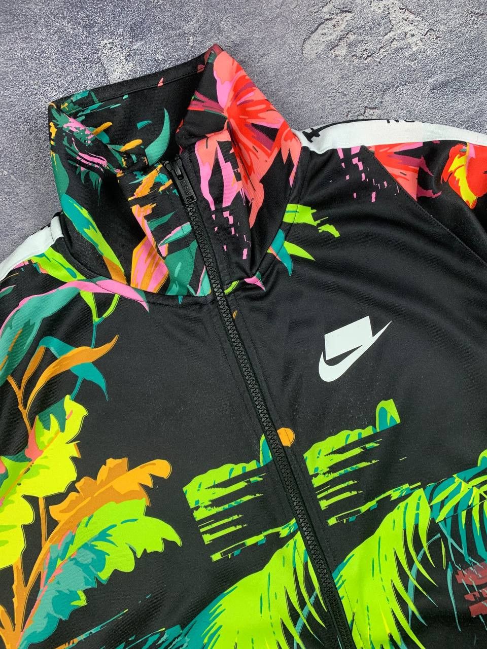 Nike Nike Men's Full Zip Tropical Print Track Jacket Size US M / EU 48-50 / 2 - 4 Thumbnail