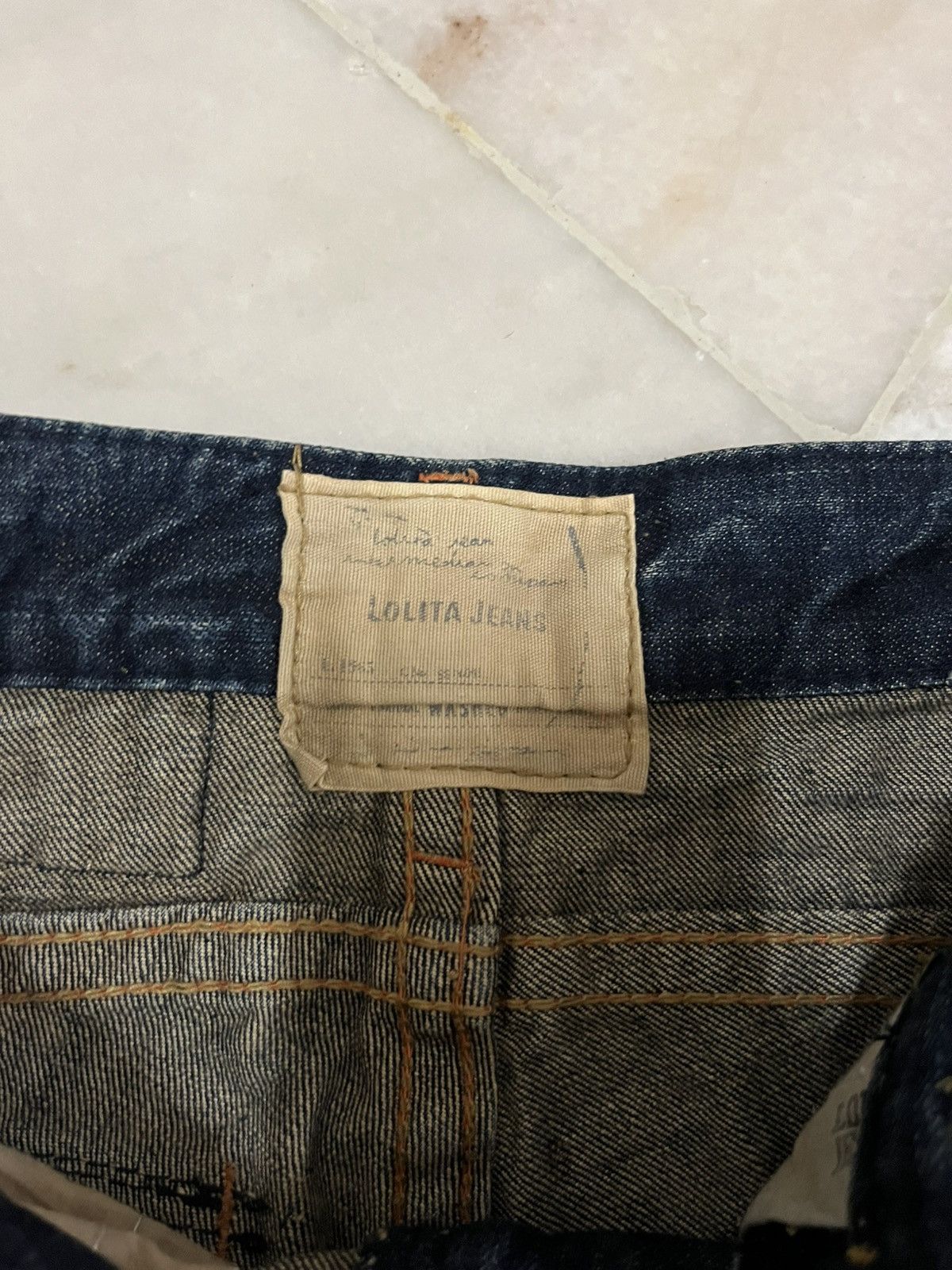 Japanese Brand Yoshitomo Nara Lolita jeans denim Size 29" - 10 Thumbnail