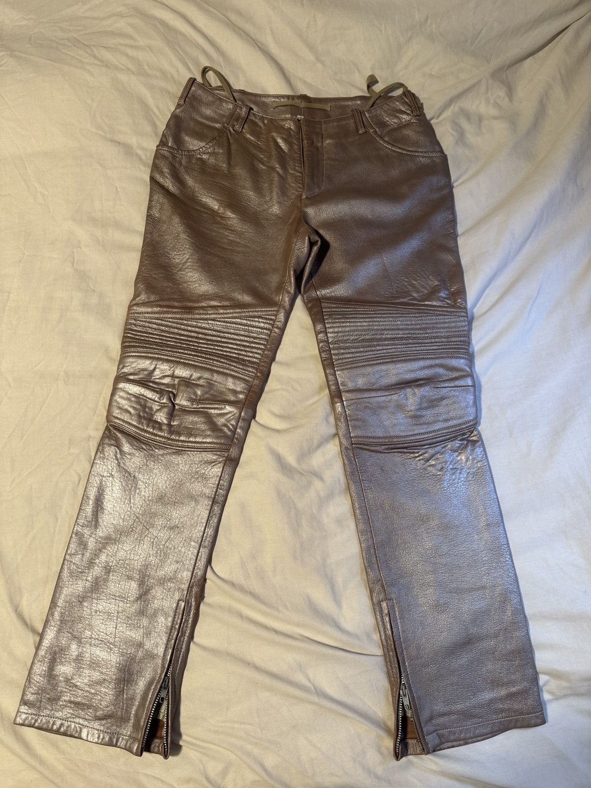 Helmut Lang Helmut Lang 1998 Astro Biker Leather Pants | Grailed