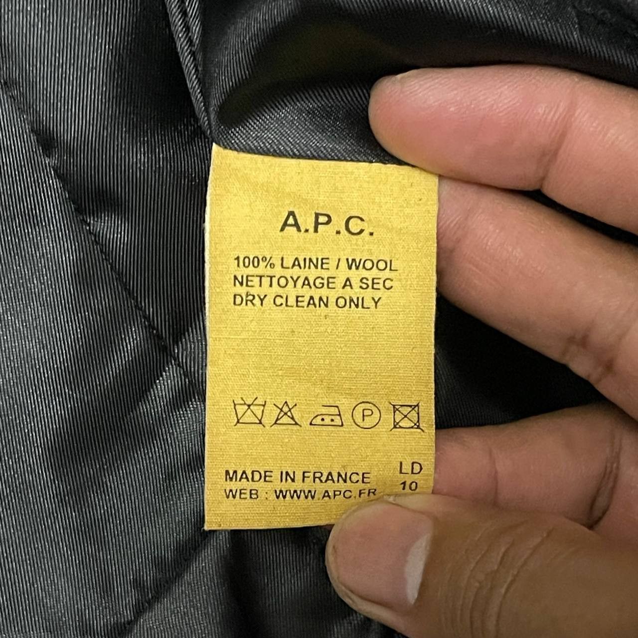 A.P.C. Vintage A.P.C. Army Rue de Fleurus Paris Wool Jacket Size US S / EU 44-46 / 1 - 12 Thumbnail