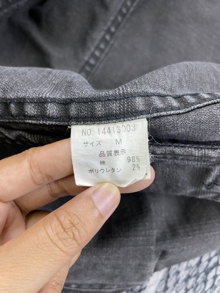 Tete Homme Vintage Tete Homme By Issey Miyake Wash Grey Denim Jacket Size US M / EU 48-50 / 2 - 10 Thumbnail