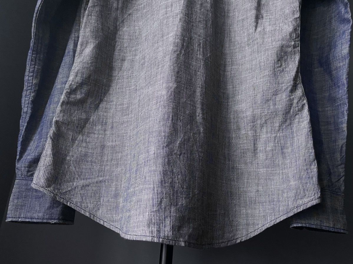 Dsquared2 Dsquared2 2012 Distressed Denim Shirt with Pocket Patch Logo Size US M / EU 48-50 / 2 - 23 Thumbnail