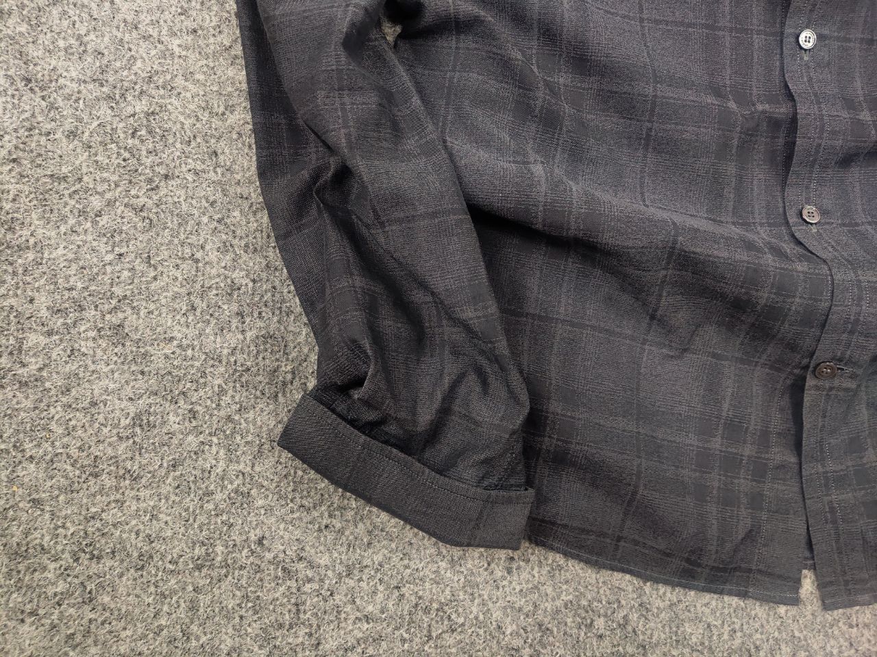 Burberry Burberry London Gray Nova Check Long Sleeve Button Shirt Size US S / EU 44-46 / 1 - 6 Thumbnail