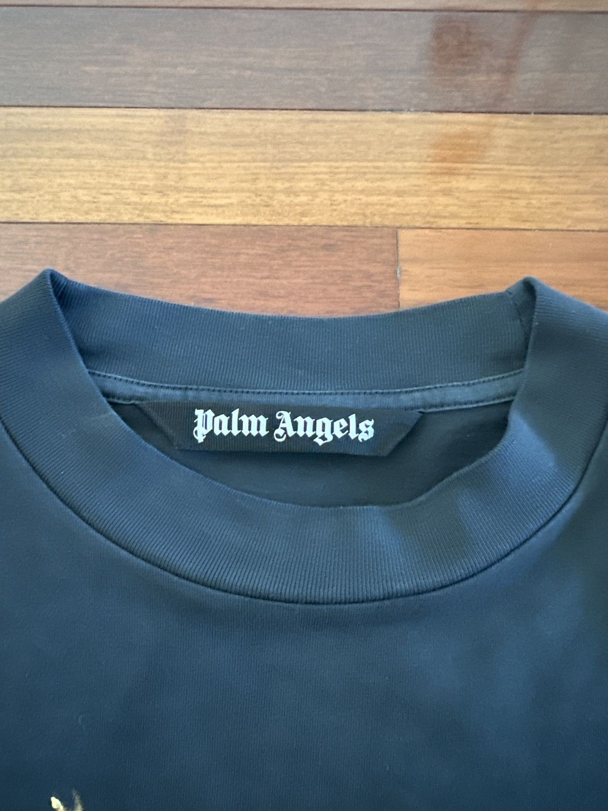 Palm Angels Palm Angels Burning Logo Tee Size US L / EU 52-54 / 3 - 5 Thumbnail