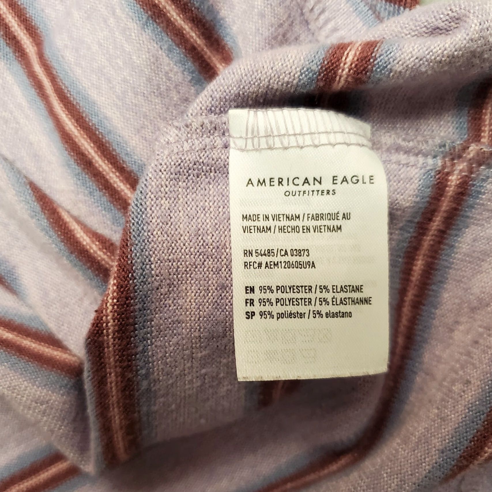 Lands' End Lands' End Sweater Womens Small Lavender Polyester Stretch Knit Pullover Casual Size S / US 4 / IT 40 - 8 Thumbnail