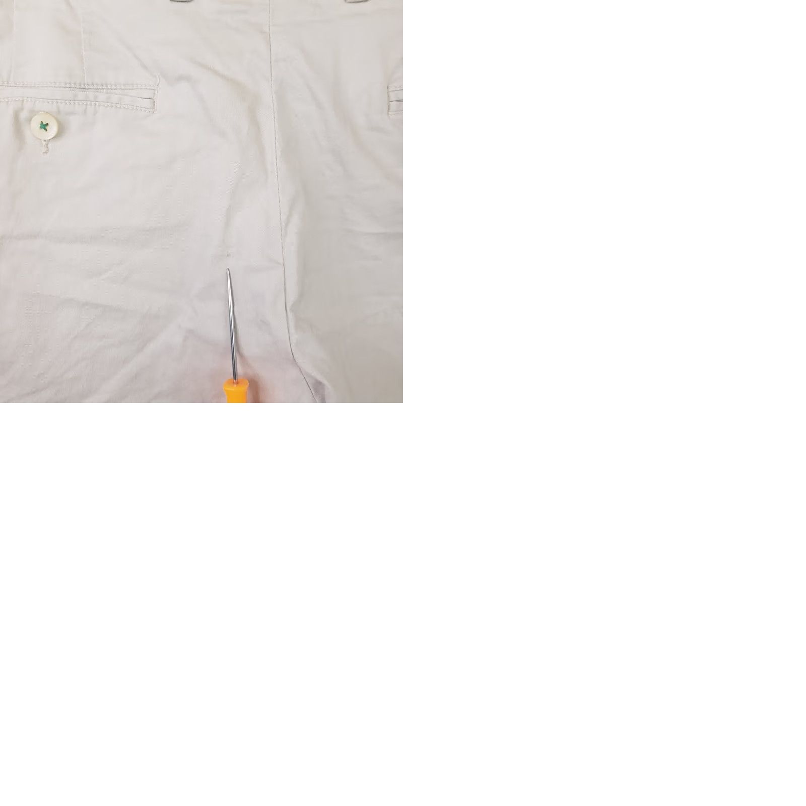 Southern Tide Southern Tide Shorts Classic Fit Beige Cream Intracoastal Water Way 36x9 Mens Size US 36 / EU 52 - 9 Thumbnail