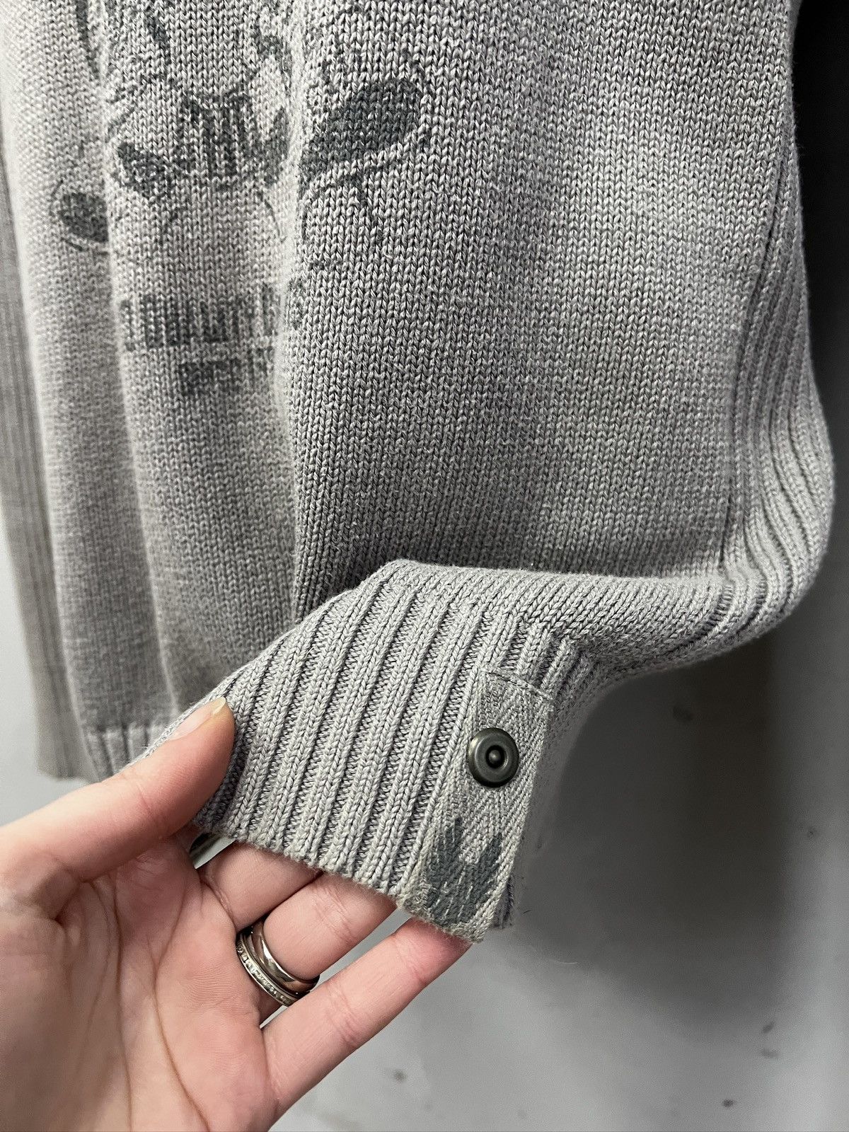 Diesel Diesel Vintage Sweater opium hype Logo Y2K Style Size US M / EU 48-50 / 2 - 5 Thumbnail
