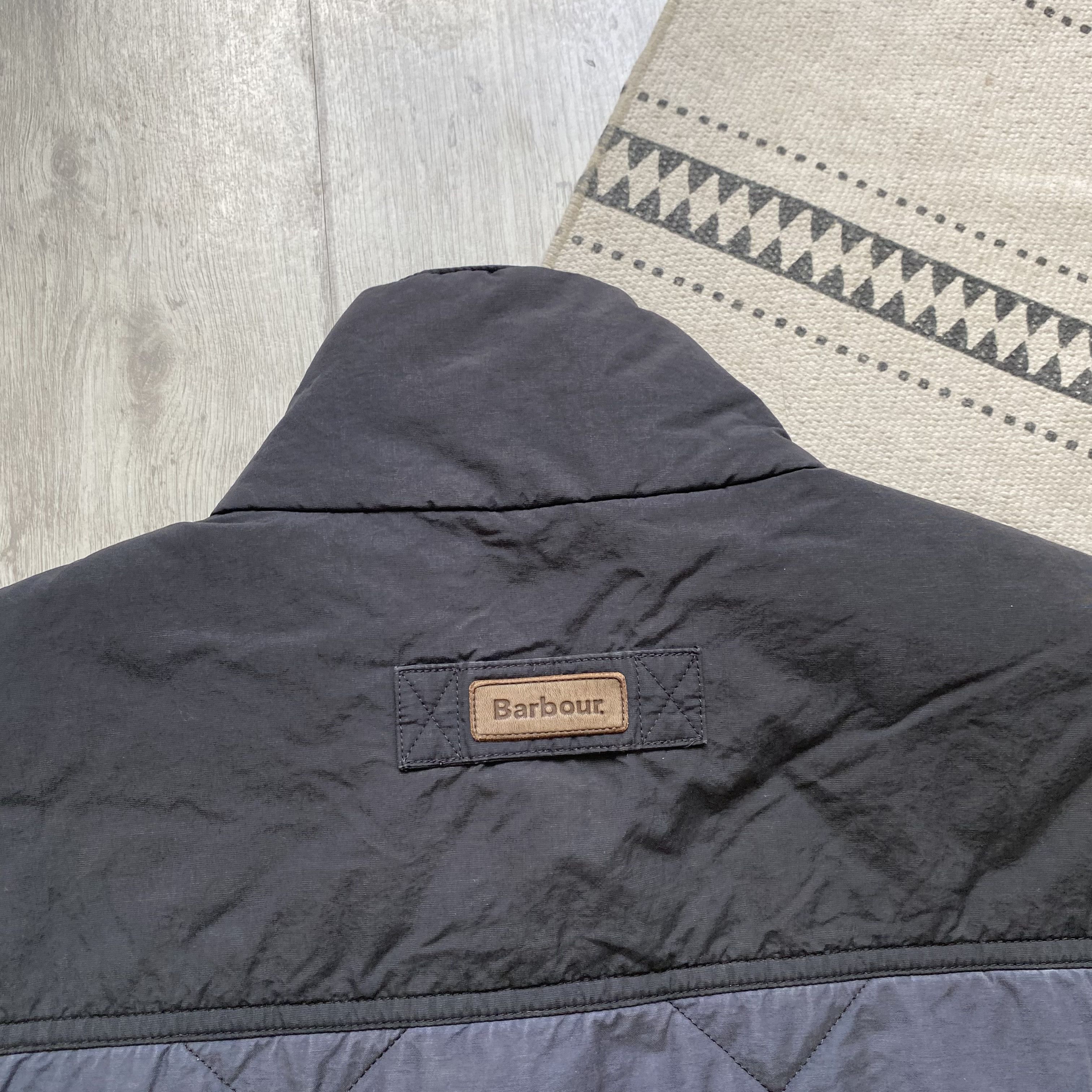 🦆 Vintage Faded Barbour vest quilted jacket