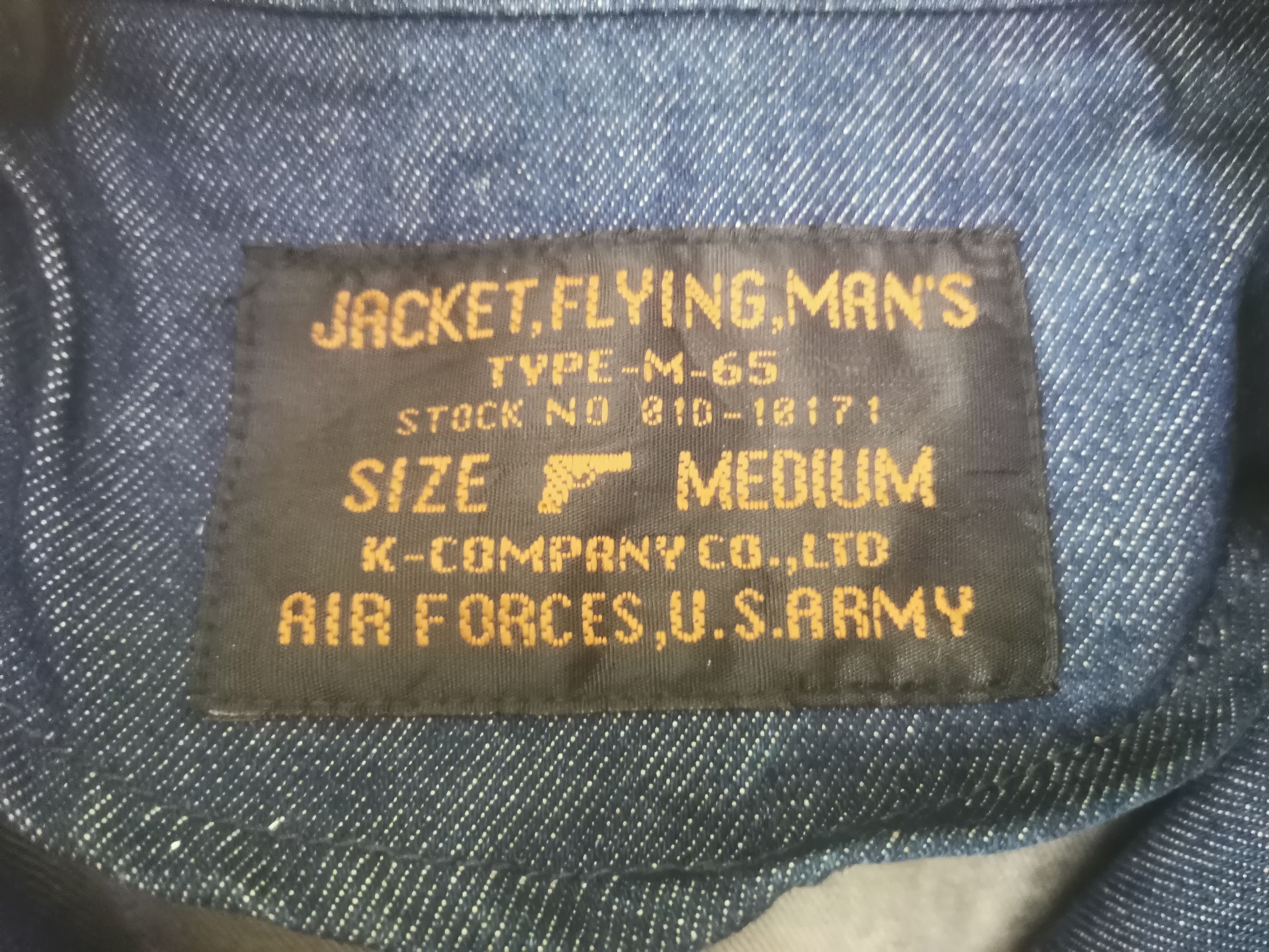 Vintage Rare Vintage Air Force flying jacket M-65 medium size Size US M / EU 48-50 / 2 - 3 Thumbnail