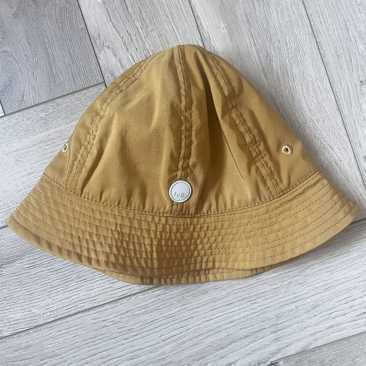 Folk Folk Mustard Bucket Hat Size ONE SIZE - 1 Thumbnail