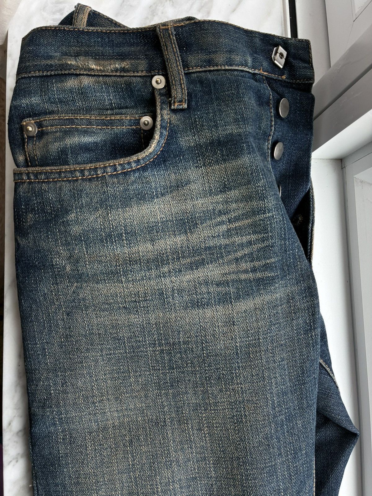 Dior SS05 DIOR HOMME RUST DENIM Size US 28 / EU 44 - 10 Thumbnail