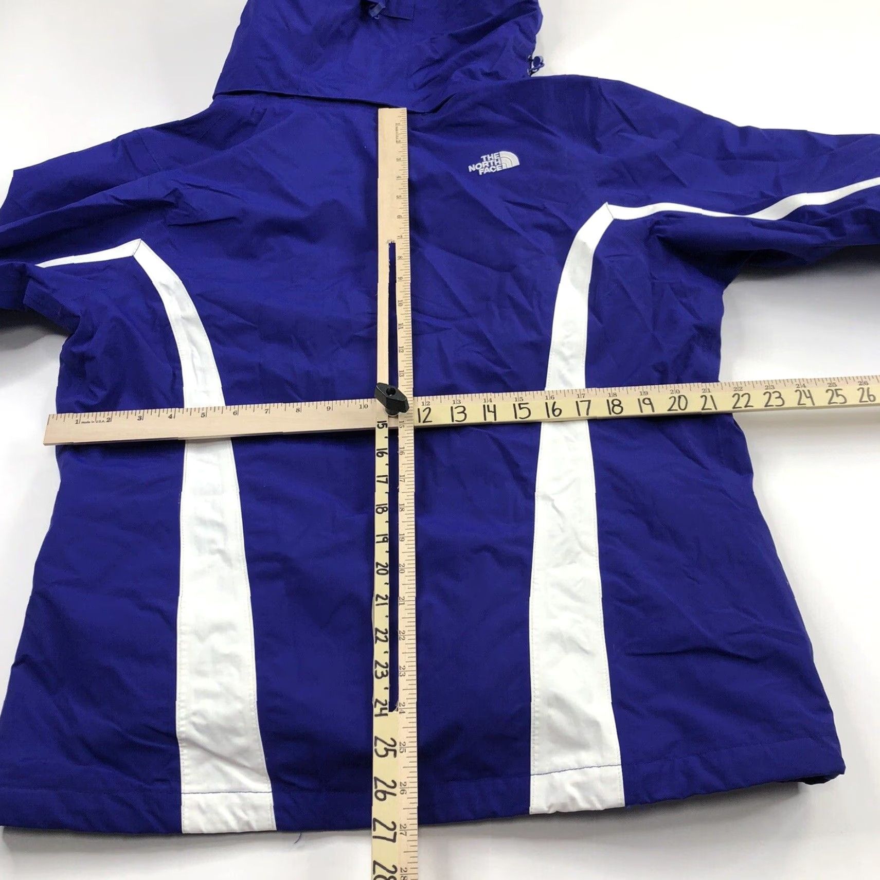 The North Face The North Face Hyvent TNF Womens Hooded Zip Nylon Jacket Purple Size L / US 10 / IT 46 - 5 Thumbnail