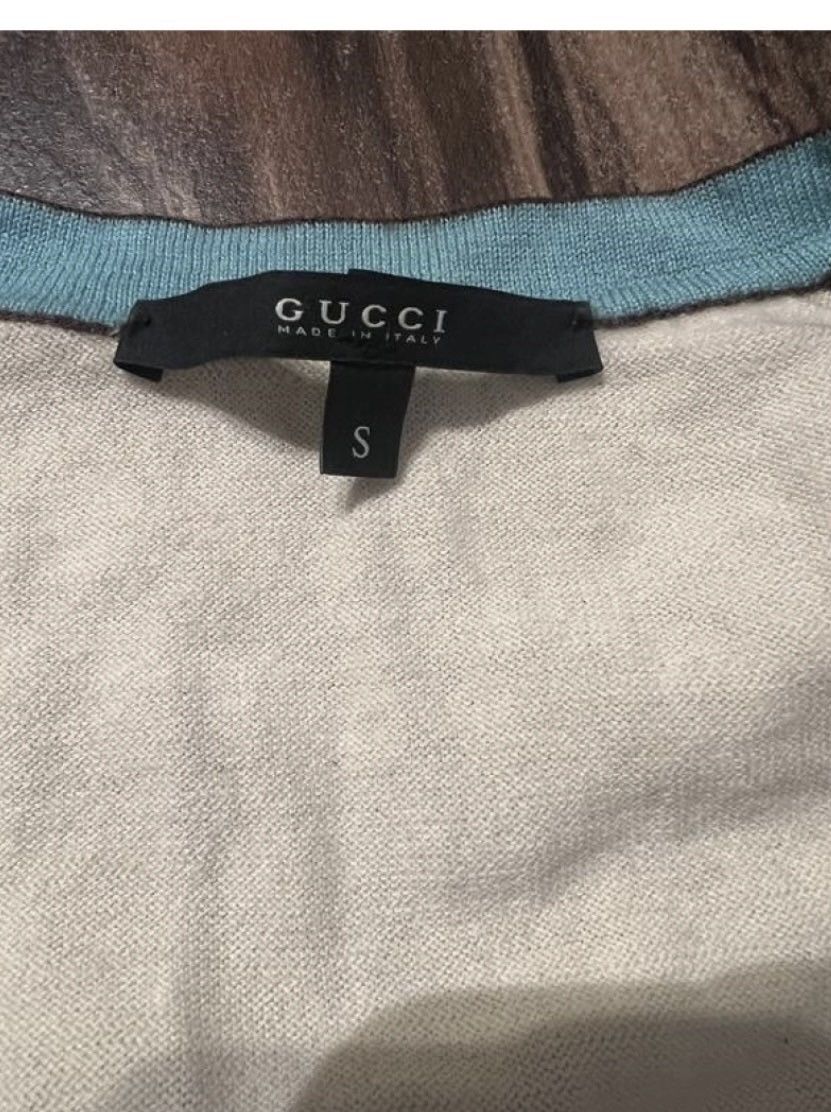 Gucci Cashmere T-shirt Gucci Size S / US 4 / IT 40 - 4 Thumbnail