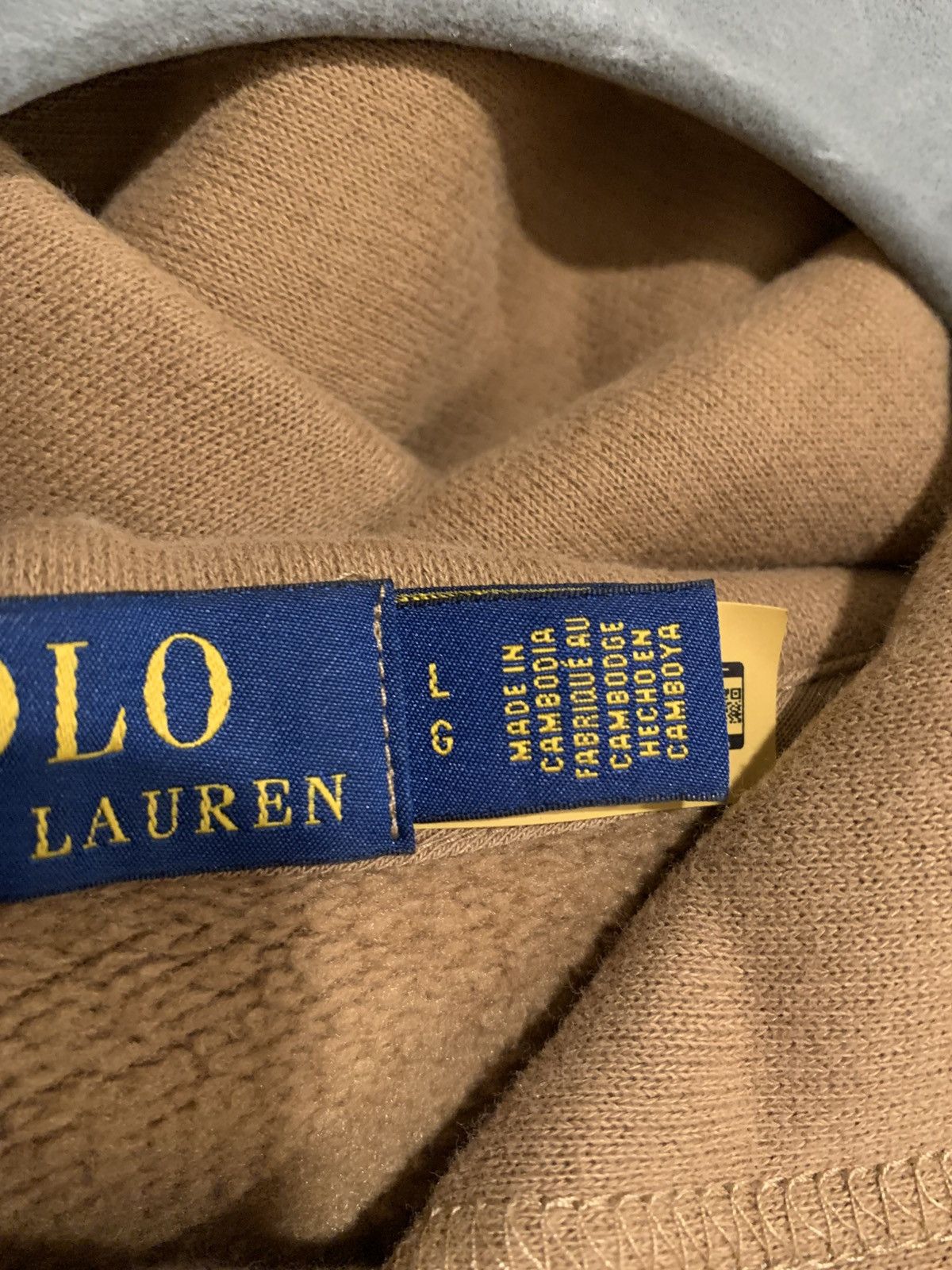 Polo Ralph Lauren Polo Ralph Lauren Men's Brown Hoodie Size US L / EU 52-54 / 3 - 5 Thumbnail