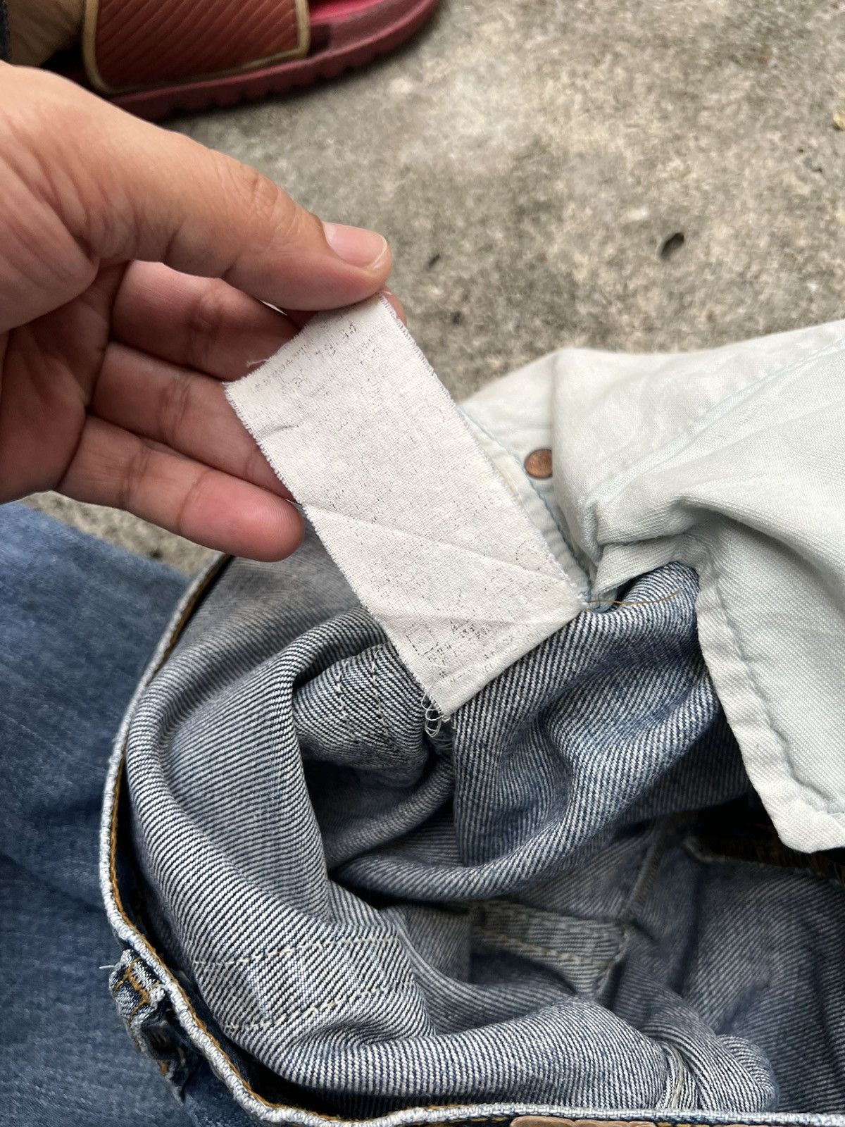 Levi's Vintage Levis 517 Mud Wash Jean Size US 29 - 19 Thumbnail