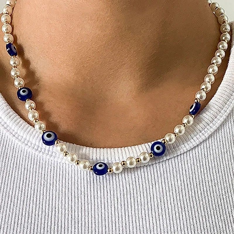 Jewelry × Vintage Streetwear Pearl Necklace Jewerly y2k Size ONE SIZE - 1 Thumbnail