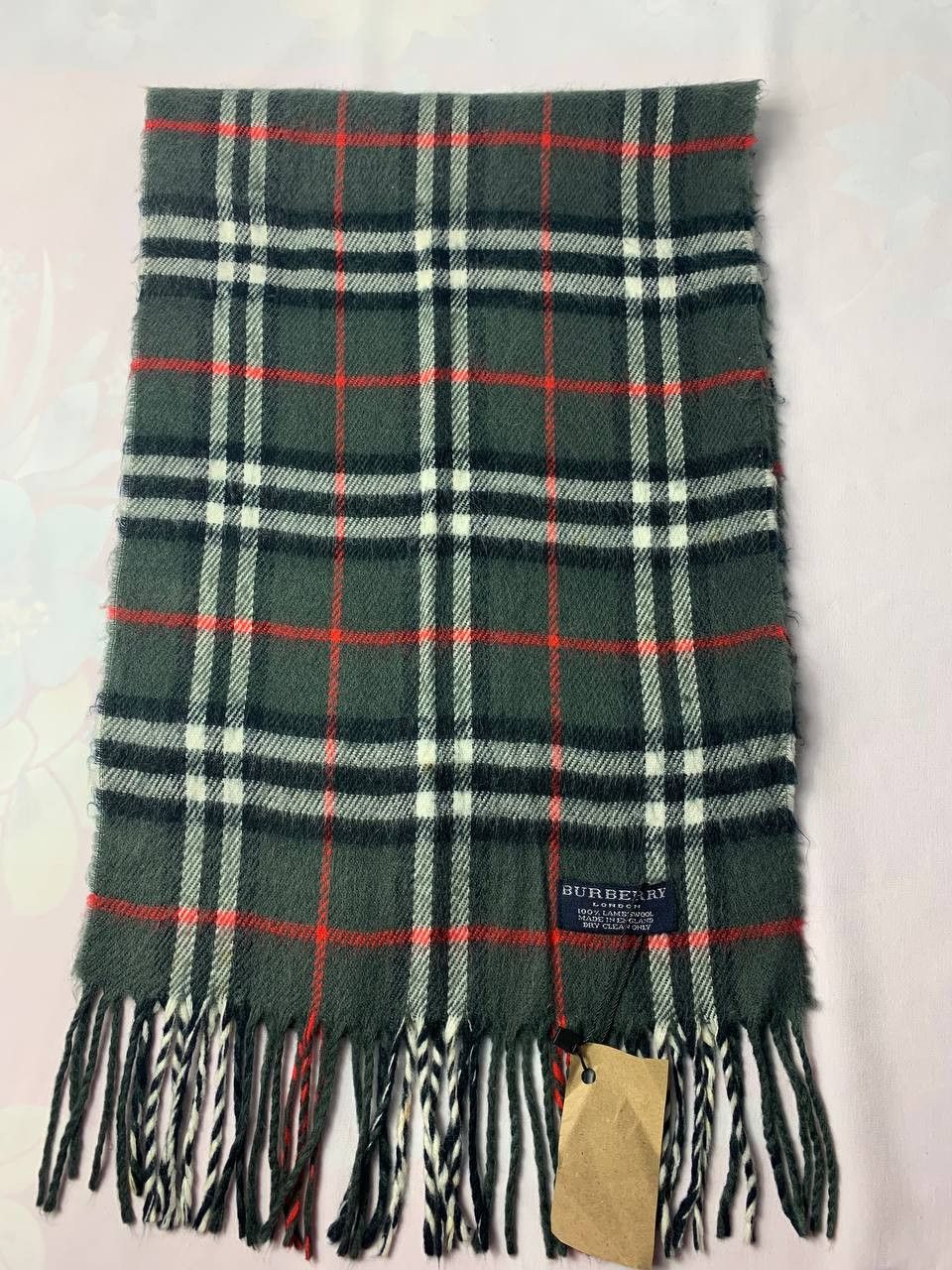 Vintage Burberry Scarf / Muffler / Neckwear Size ONE SIZE - 2 Thumbnail