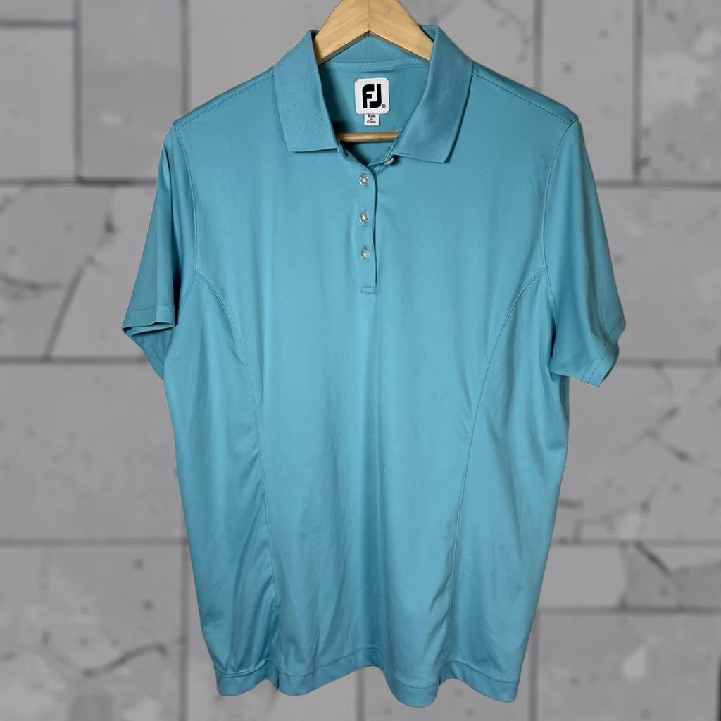 Footjoy FootJoy Polo Shirt Womens Size XL Blue Athletic Size XL / US 12-14 / IT 48-50 - 1 Thumbnail