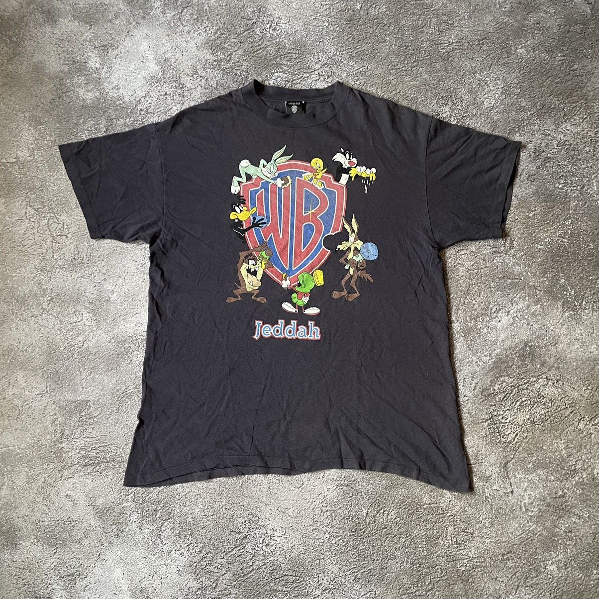 Vintage Vintage 2000s Warner Bros Graphic Tee Sun Faded Punk Boxy XL Size US XL / EU 56 / 4 - 3 Thumbnail