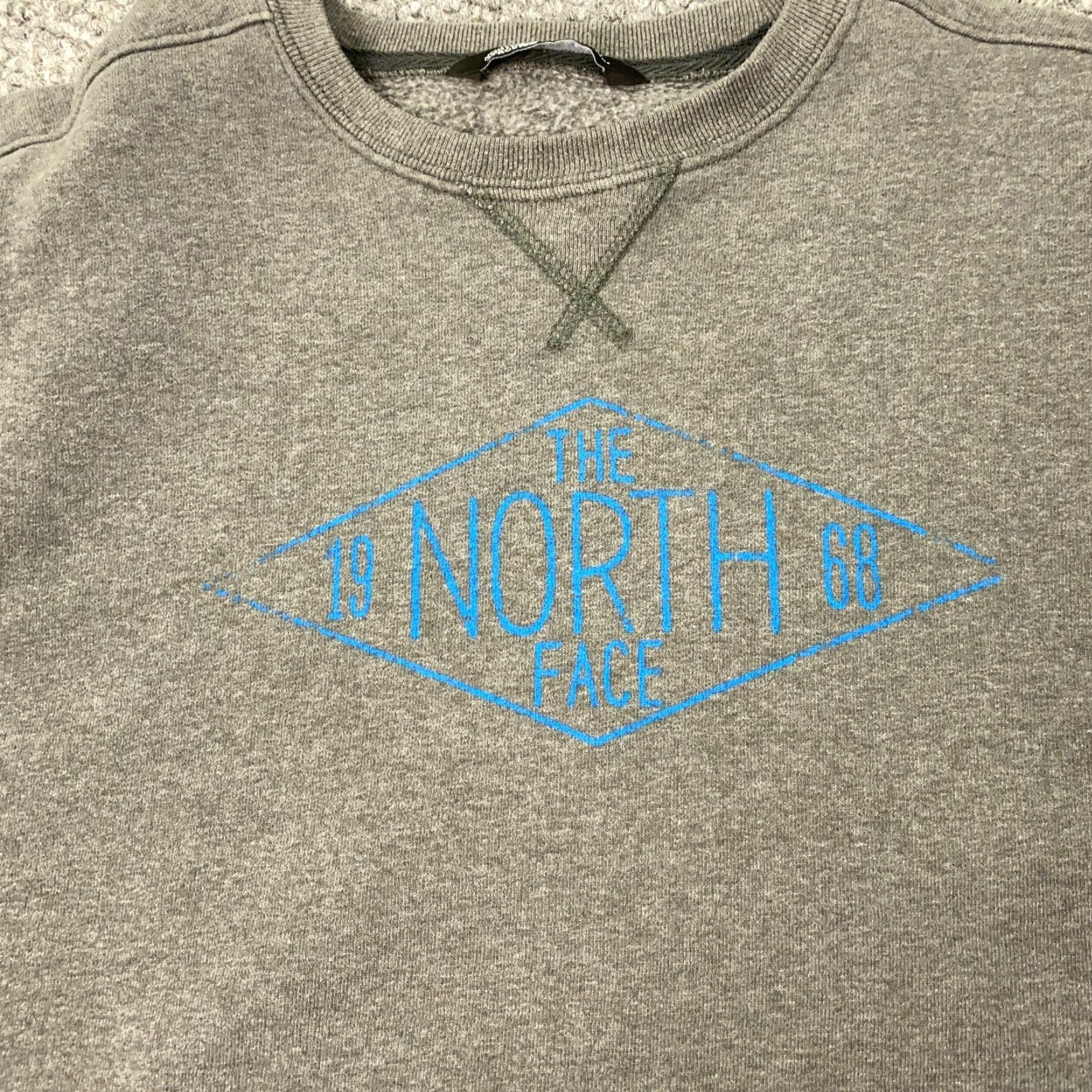 The North Face The North Face Mens Sweatshirt Shirt Small Gray Cotton Polyester Knit Pullover Regular Mens 60 Day Returns Size US S / EU 44-46 / 1 - 2 Thumbnail