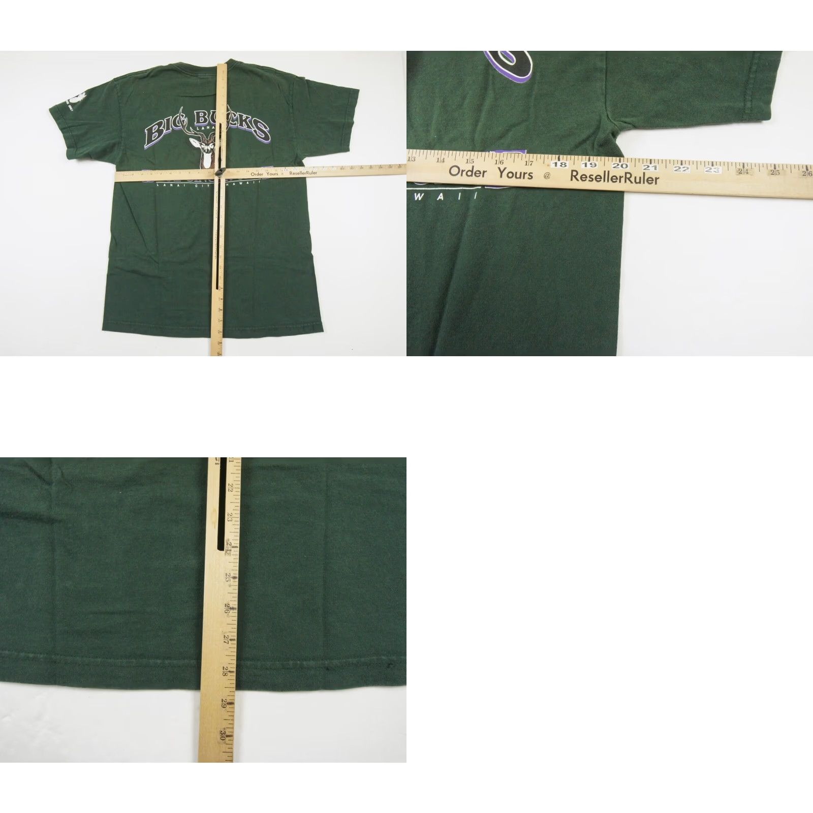 Vintage VINTAGE Alstyle Apparel Green Hawaiian T-Shirt Mens Large Size US L / EU 52-54 / 3 - 8 Thumbnail