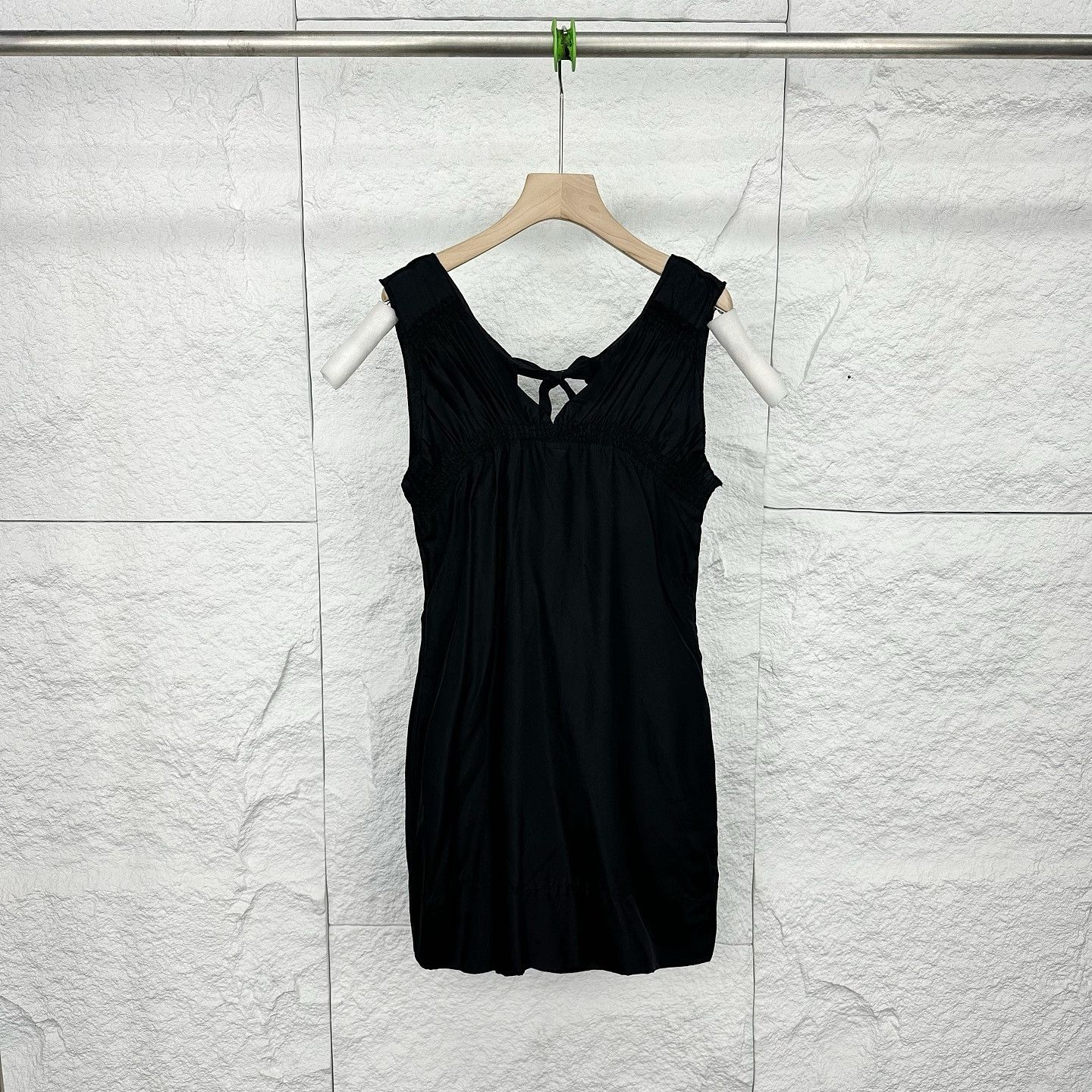 Prada Prada Silk Sleeveless Mini Dress Size 38 Size XS / US 0-2 / IT 36-38 - 1 Thumbnail