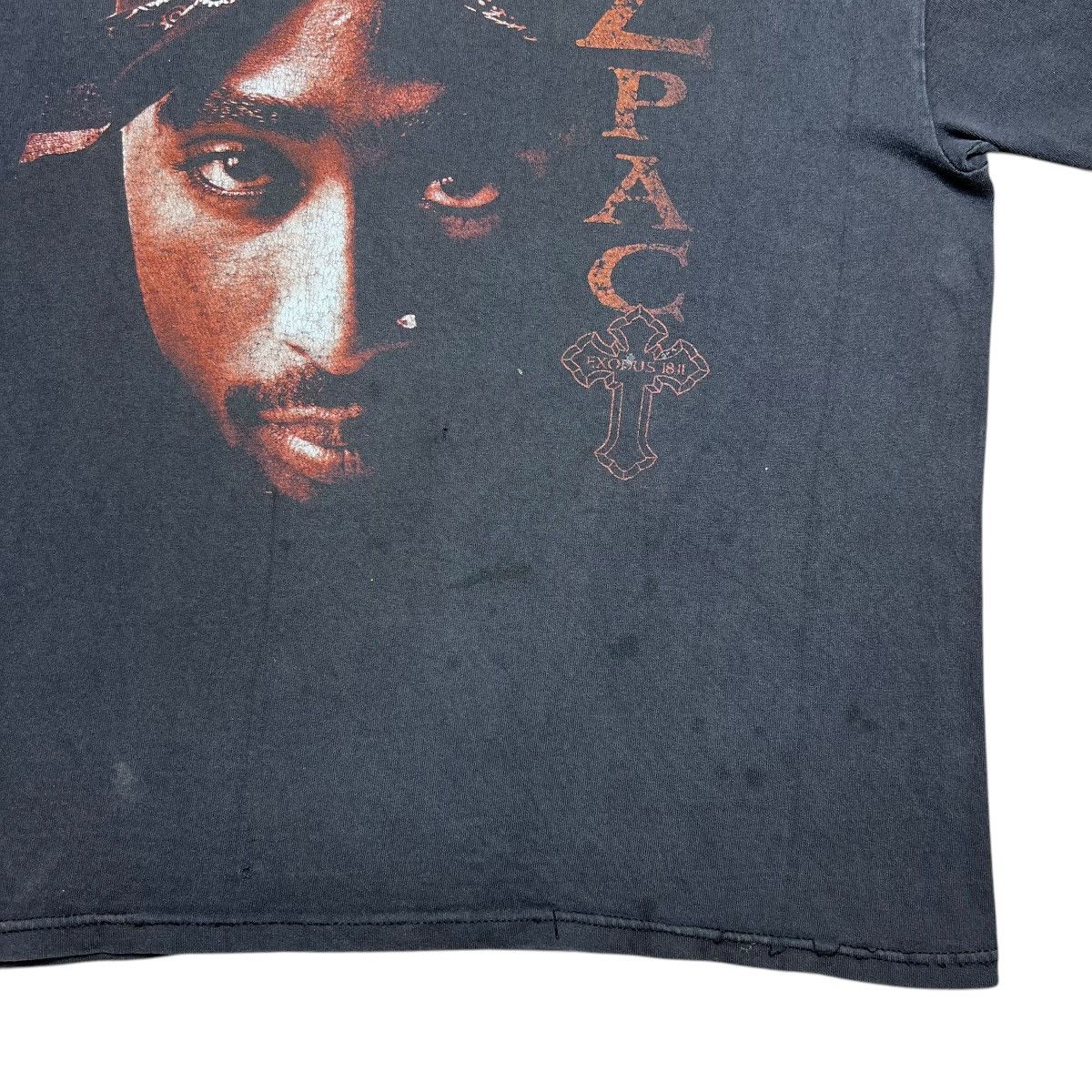 Rap Tees Vintage 1998 2Pac Shakur Exodus Winterland Rap Tee T-Shirt Size US L / EU 52-54 / 3 - 9 Thumbnail