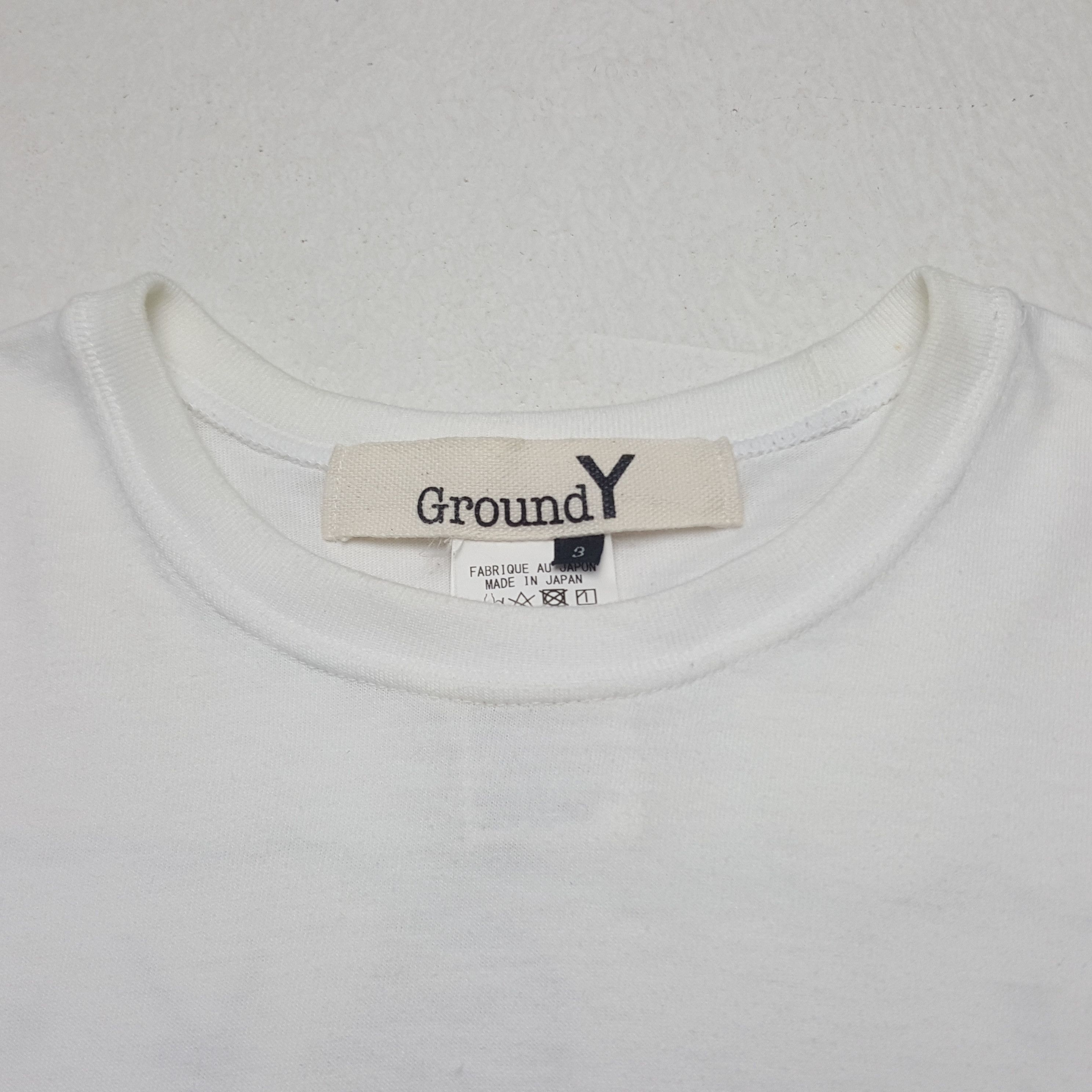 Ground Y × Vintage × Yohji Yamamoto Vintage Ground Y by Yohji Yamamoto Crossover Tshirt Size US L / EU 52-54 / 3 - 5 Thumbnail