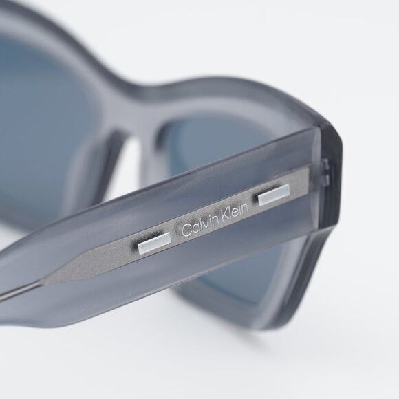 Calvin Klein Calvin Klein CK24531S 412 Sunglasses Azure Cat Eye Frame Size ONE SIZE - 5 Thumbnail
