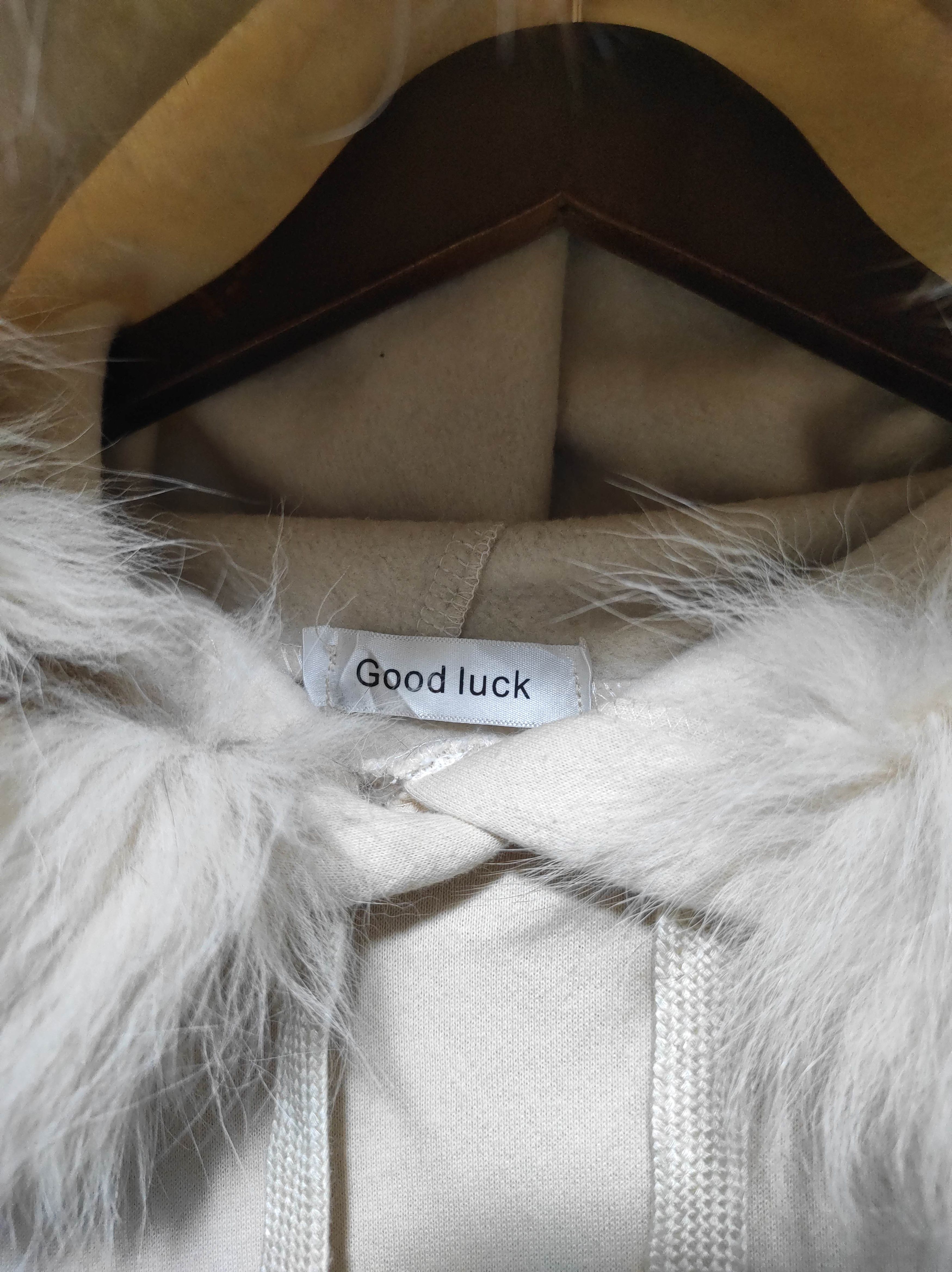 Japanese Brand Good Luck Fur Hoodie i6w9 lgb style Size M / US 6-8 / IT 42-44 - 4 Thumbnail