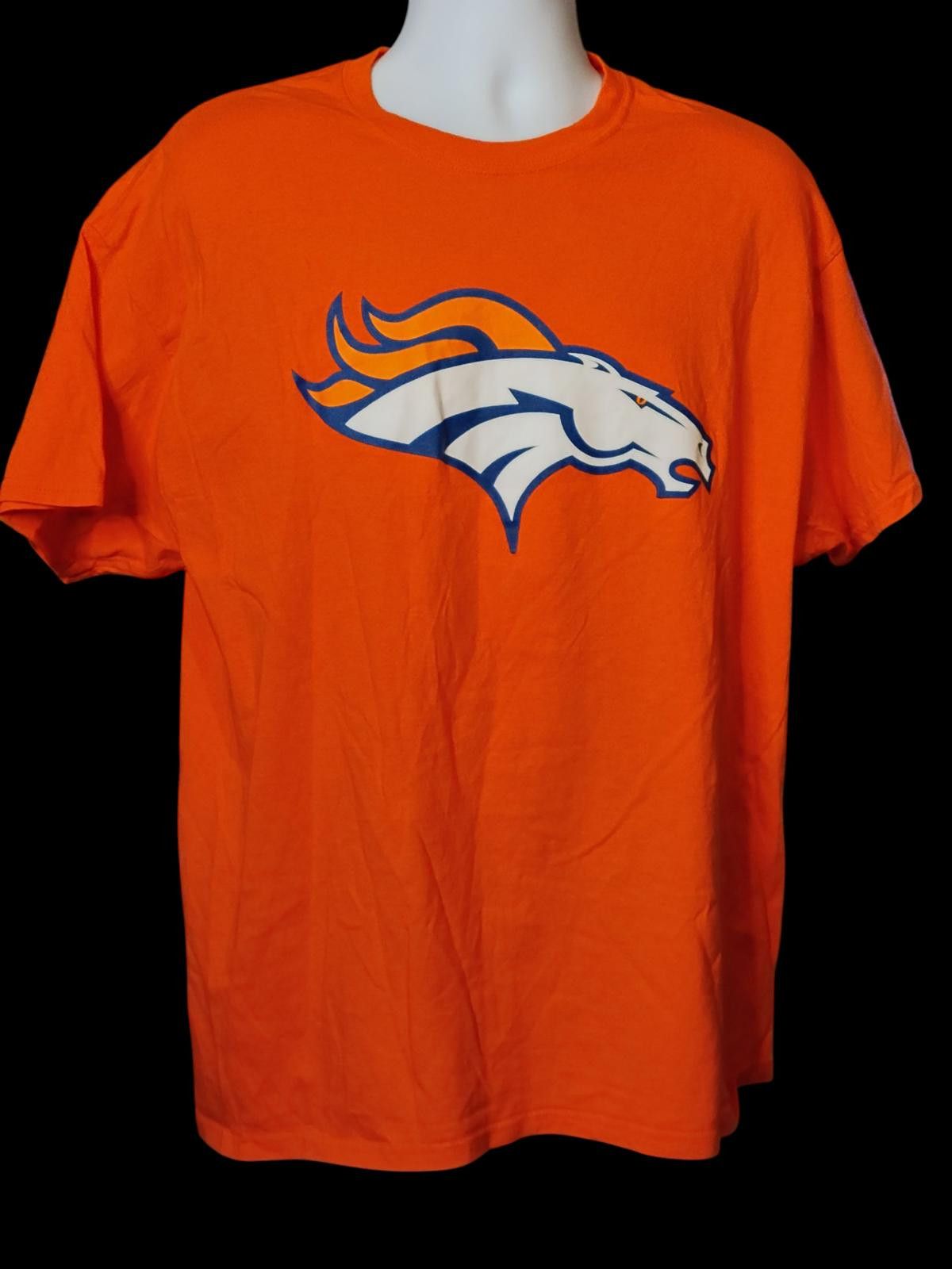 Gildan Denver Broncos Orange Logo T-Shirt Size US XL / EU 56 / 4 - 3 Thumbnail