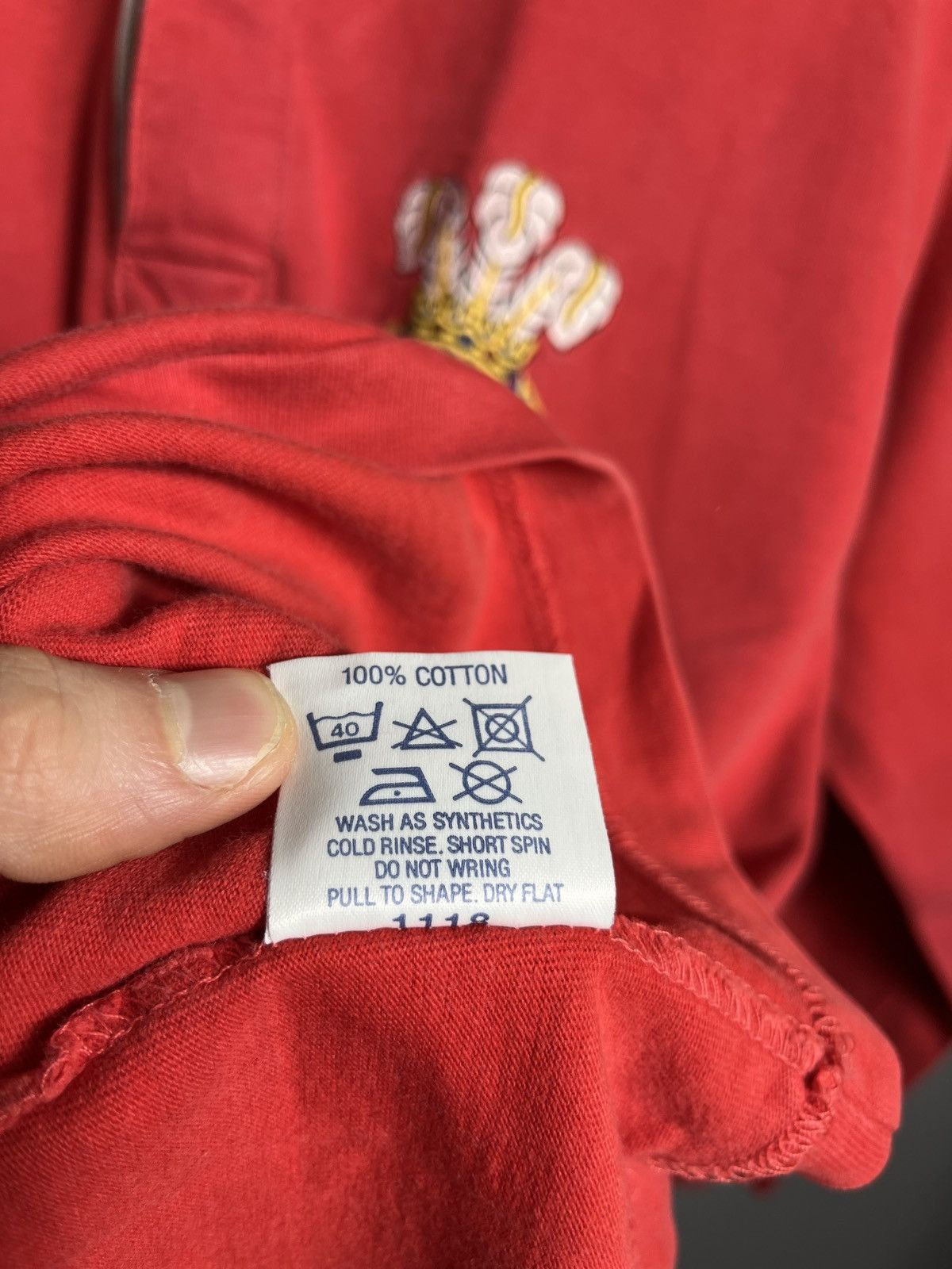 Sports Specialties Jersey Wales Rugby 1983-89 Bukta Vintage Red Polo Rare Size US M / EU 48-50 / 2 - 8 Thumbnail