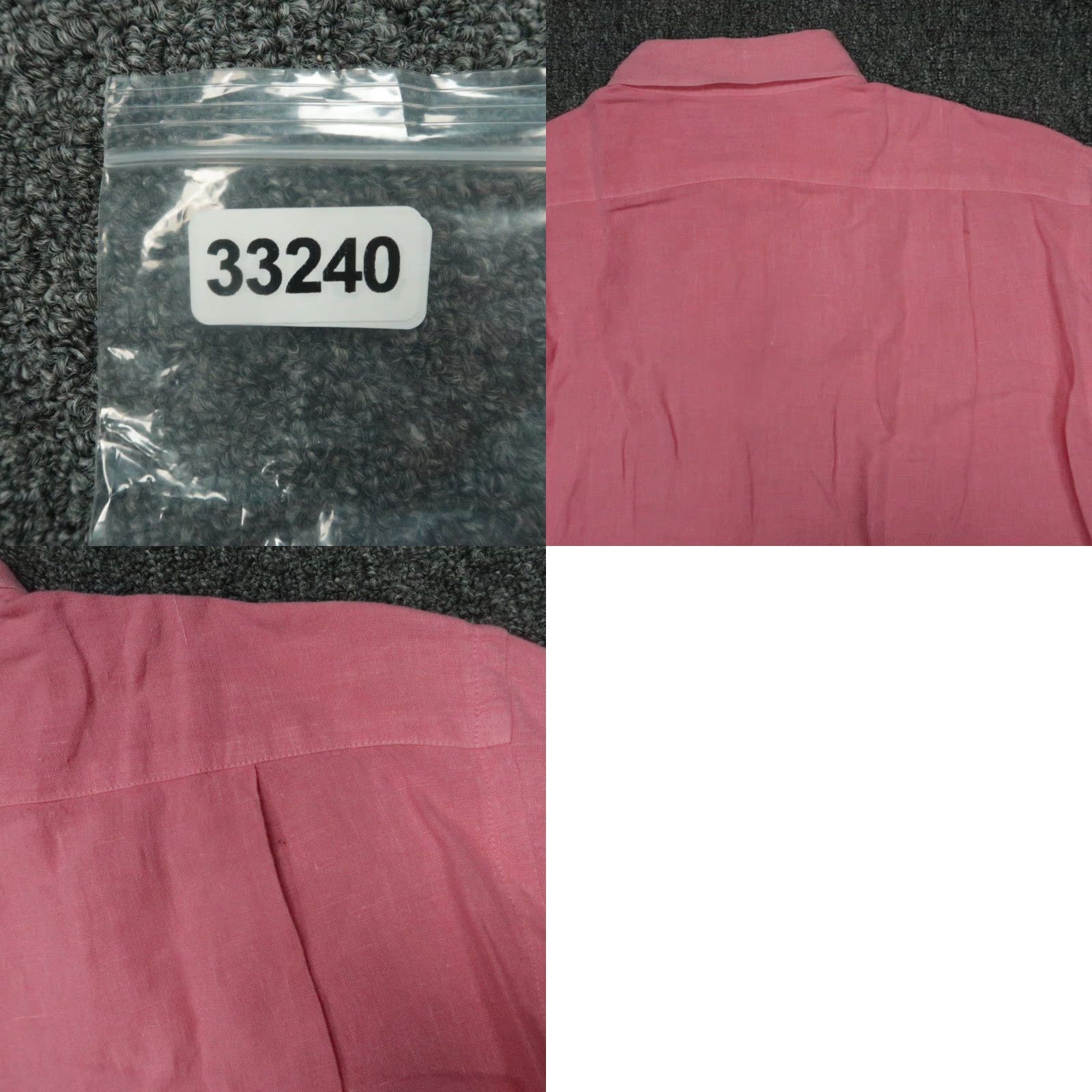 Vilebrequin Vilebrequin Shirt Mens M Pink Linen Long Sleeve Button-Up Lightweight Casual, Party/Cocktail, Travel Mens Size US M / EU 48-50 / 2 - 8 Thumbnail