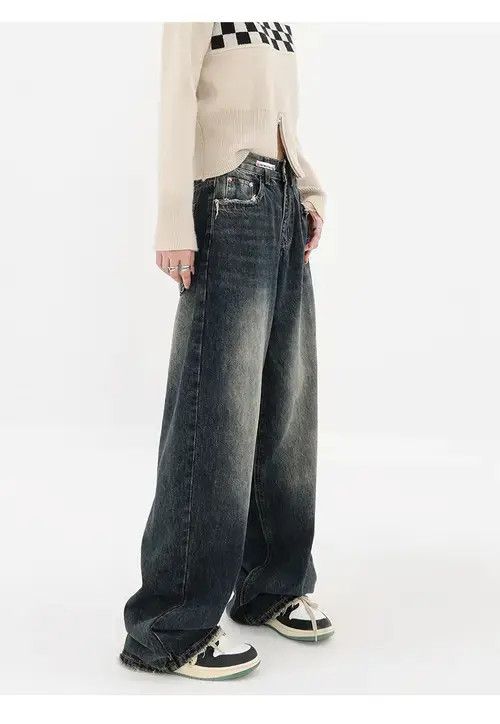 Japanese Brand Denim Baggy Y2K Pants Size 27" / US 4 / IT 40 - 4 Thumbnail