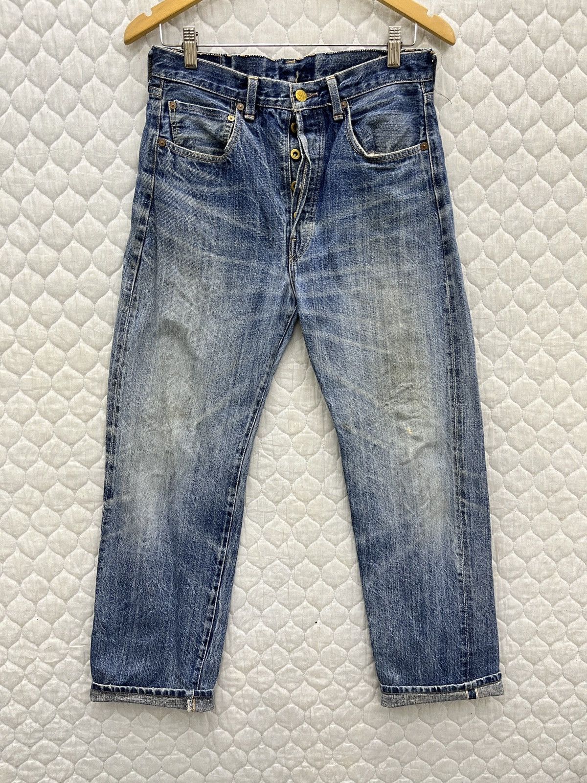 Vintage 🔥🔥🔥ARCHIVE SMITH SELVEDGE DENIM Size US 30 / EU 46 - 1 Thumbnail