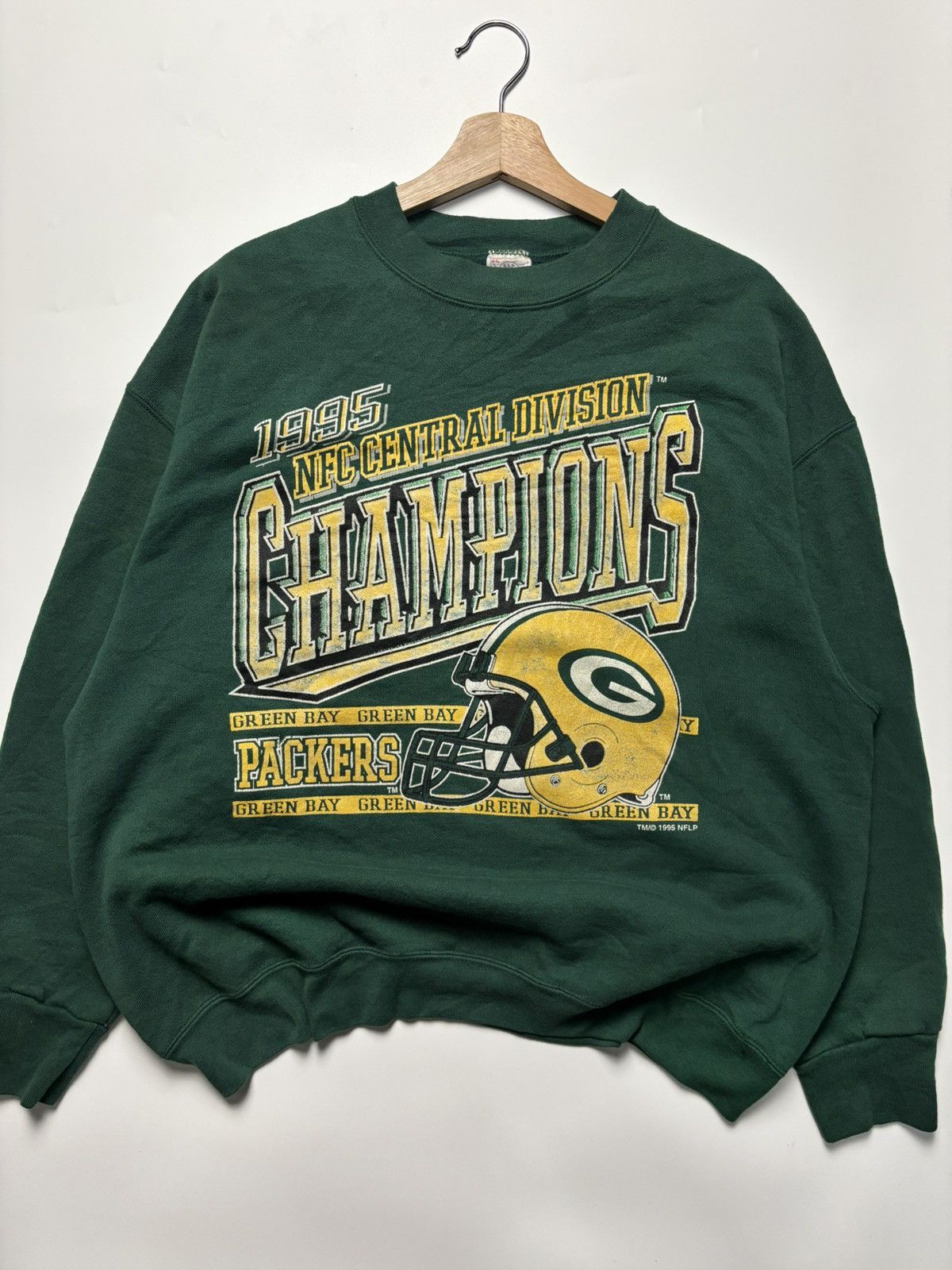 NFL × Vintage Vintage green bay packers sweatshirt Size US L / EU 52-54 / 3 - 1 Thumbnail