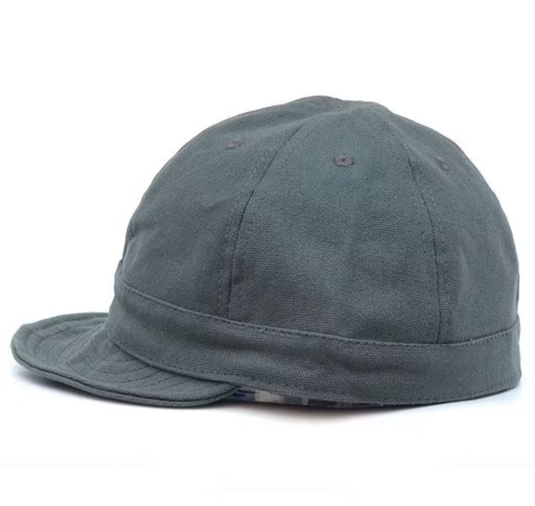 Japanese Brand 💥Grey colour Japanese style short brim cap Size ONE SIZE - 1 Preview