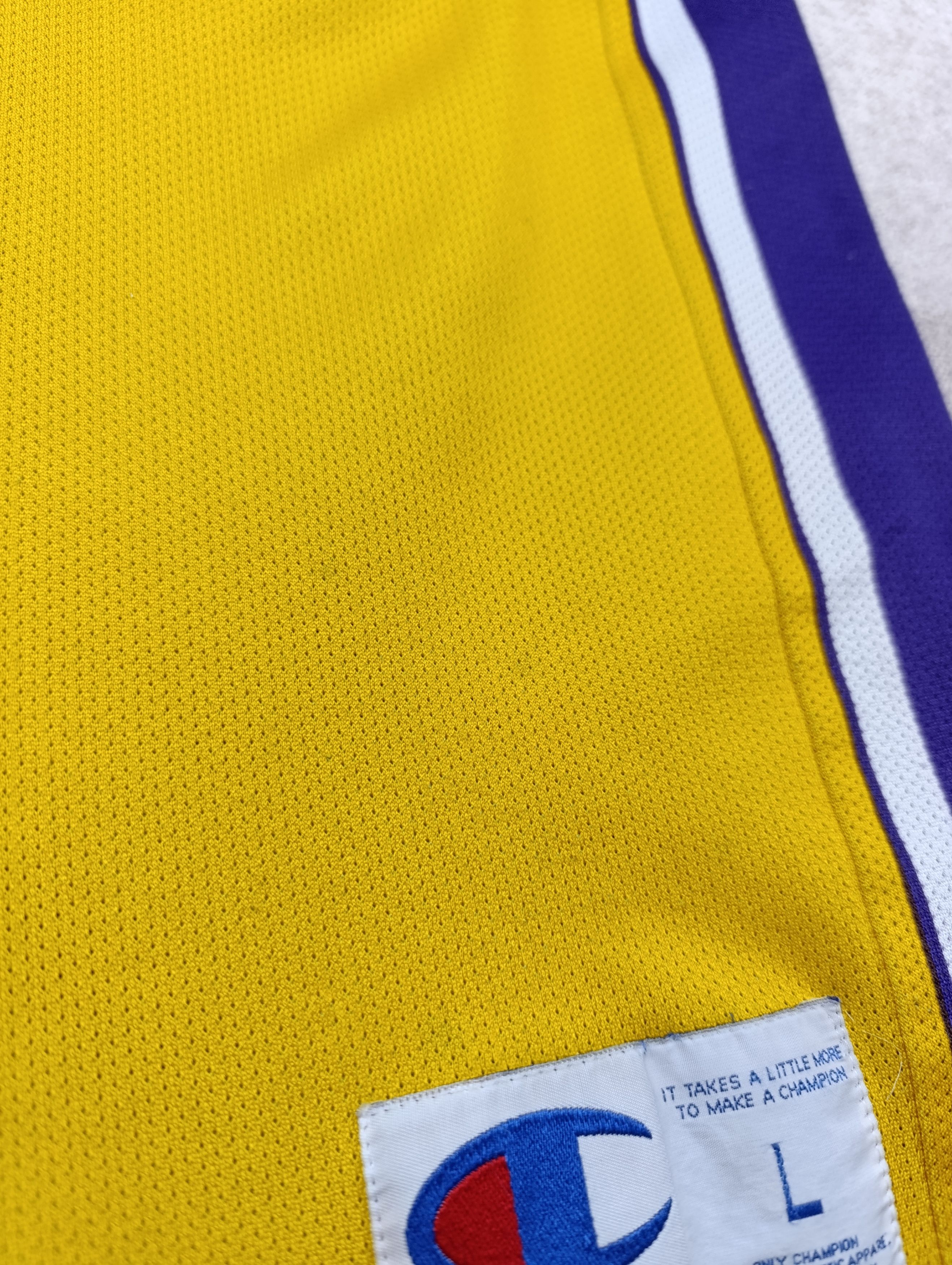 Champion LOS ANGELES LAKERS BASKETBALL JERSEY CHAMPION NBA BRYANT Size US L / EU 52-54 / 3 - 10 Thumbnail