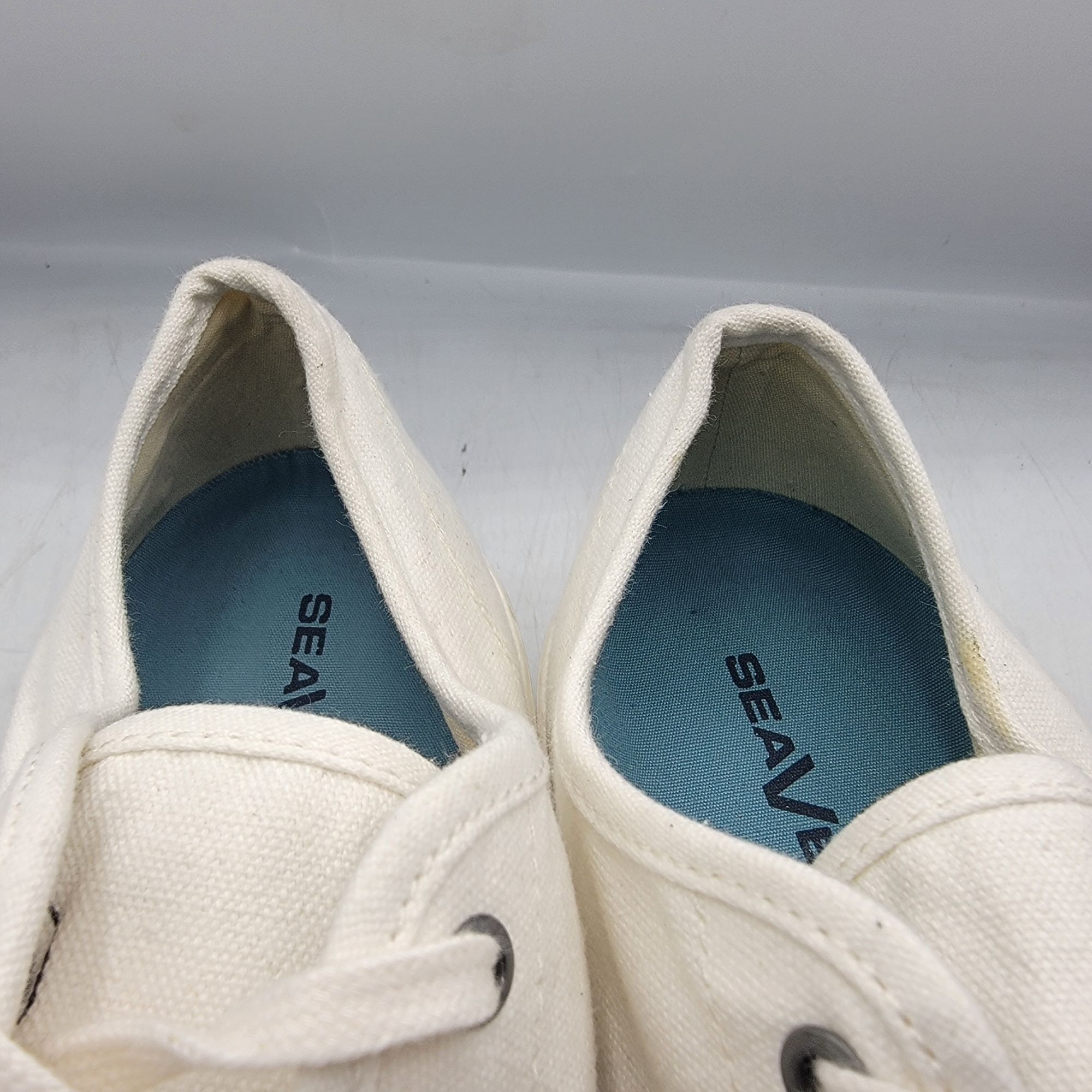 SeaVees Seavees Monterey Sneaker Platform Womens 9 White Bleach Cott Size US 9 / IT 39 - 9 Thumbnail