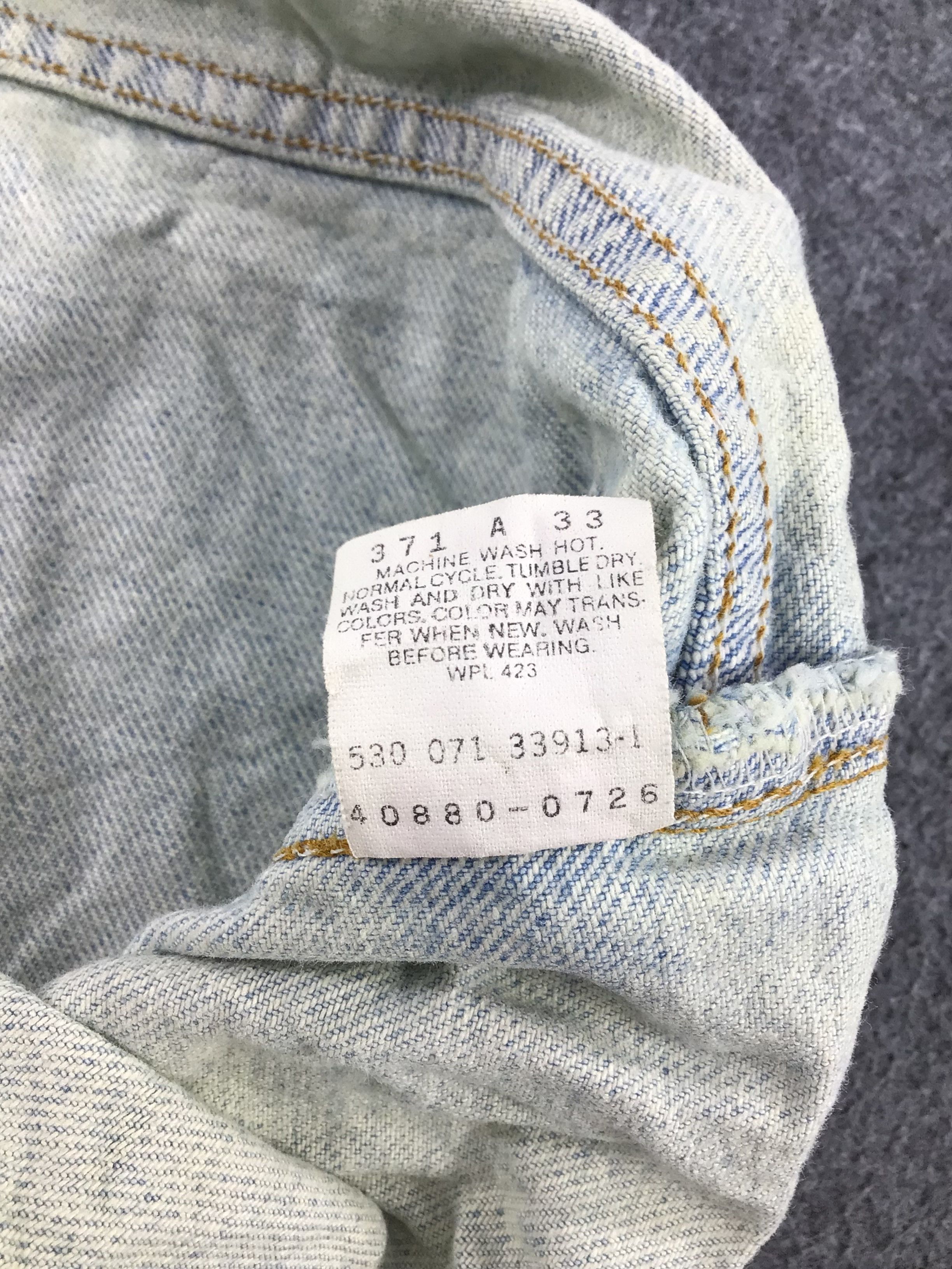 Levi's Vintage Levis Jeans - J825 Size US 37 - 11 Thumbnail